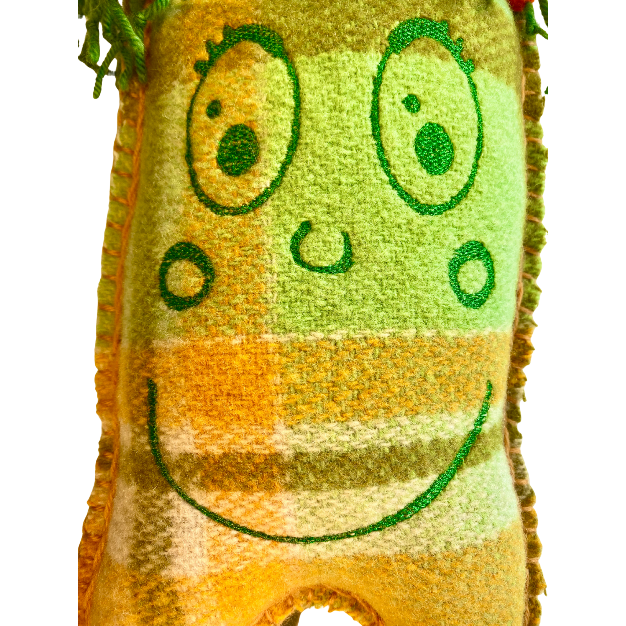 Aliamazoo green with felt bauble in the hair
