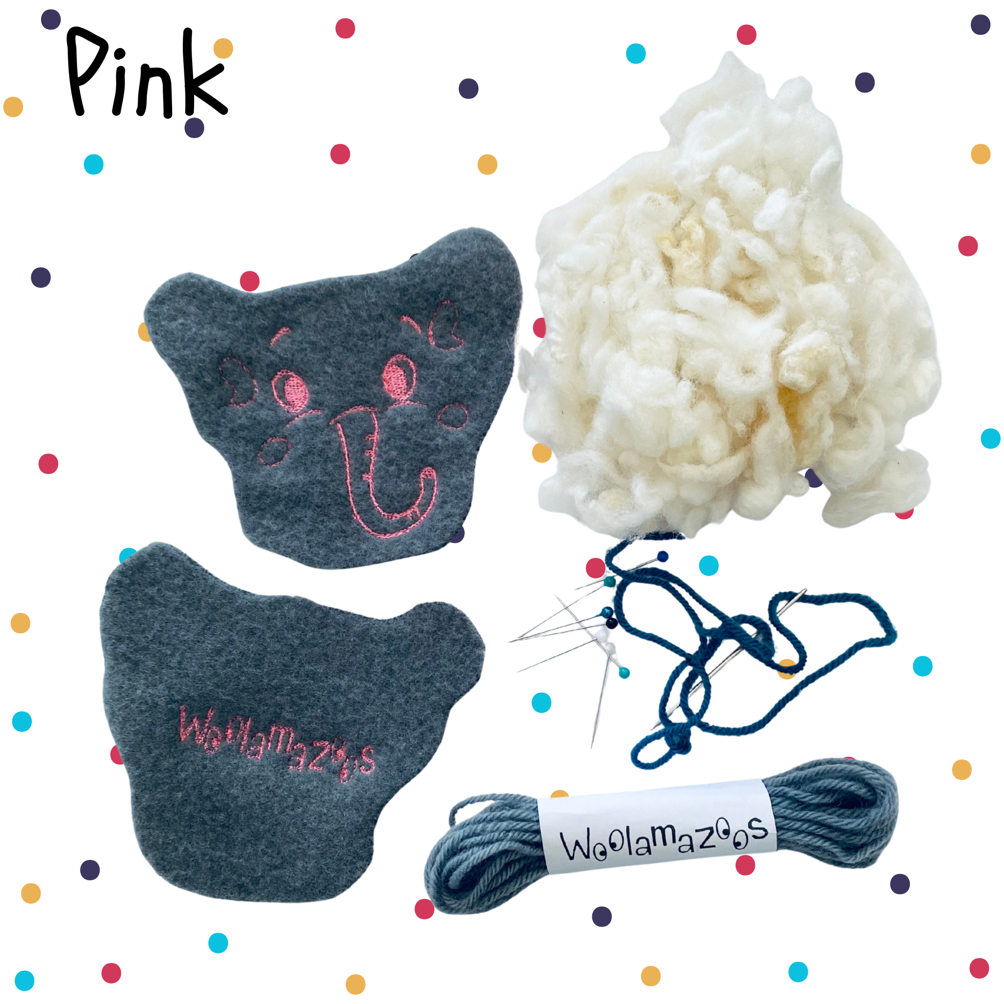 Minimazoo Elephant Kit Keychain