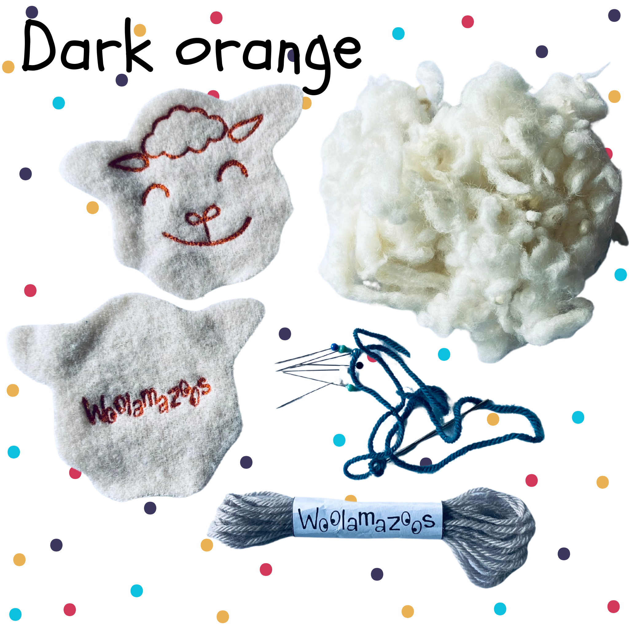 Minimazoo Lamb Kit Keychain