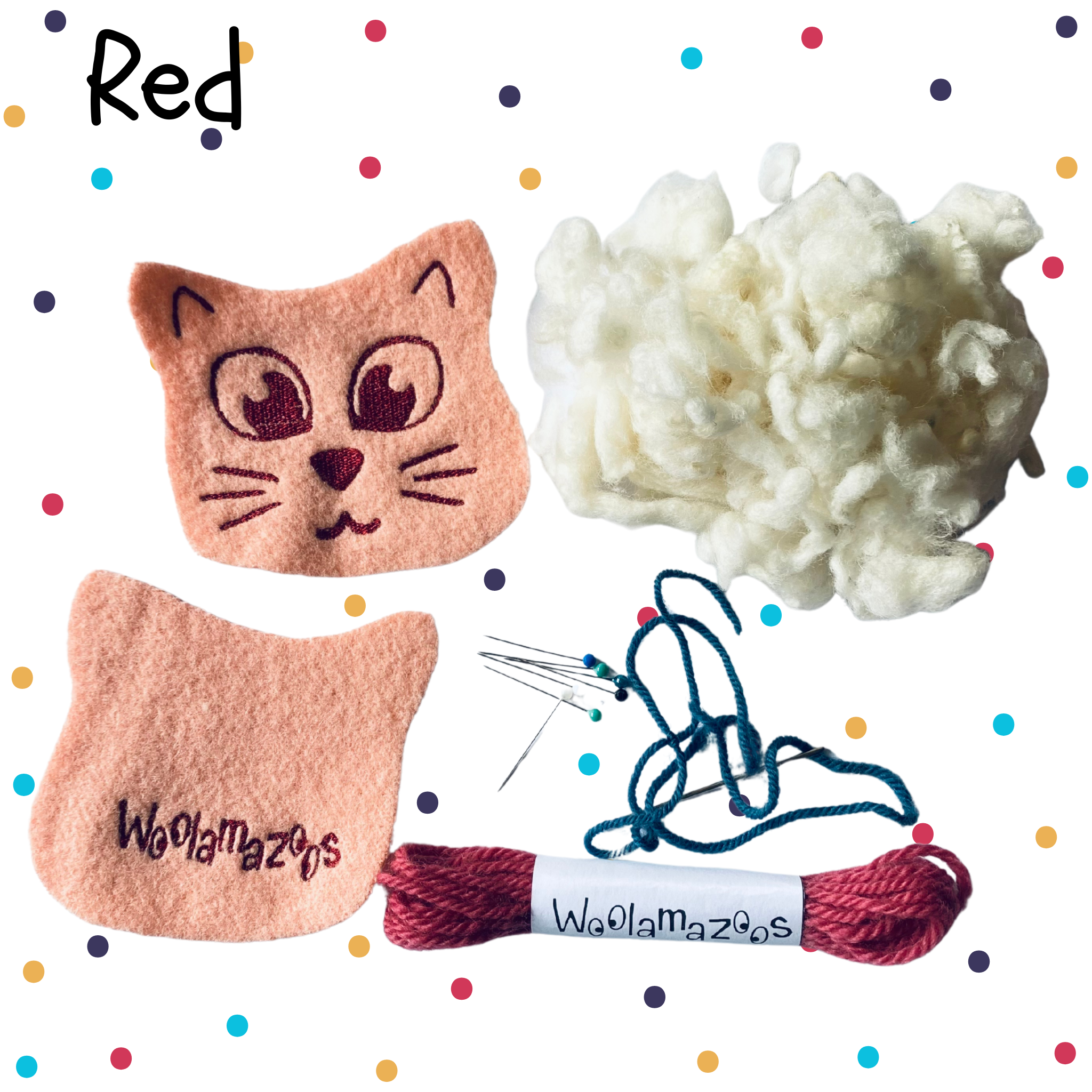 Minimazoo Cat Kit Keychain