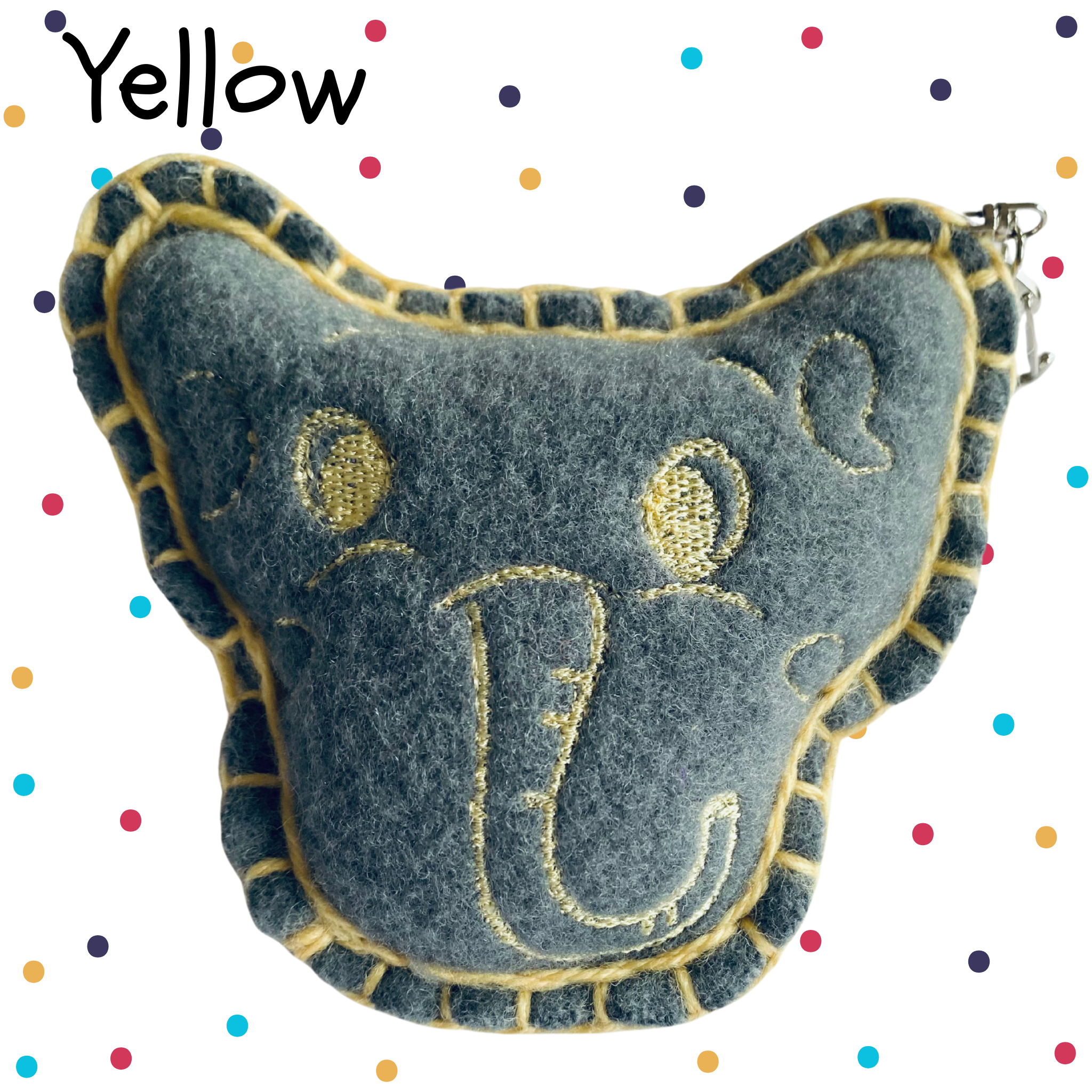 Minimazoo Elephant Keychain