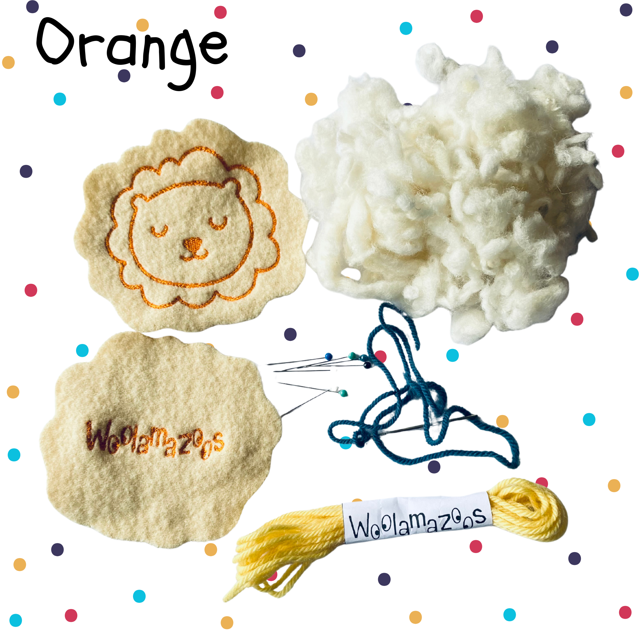 Minimazoo Lion Kit Keychain