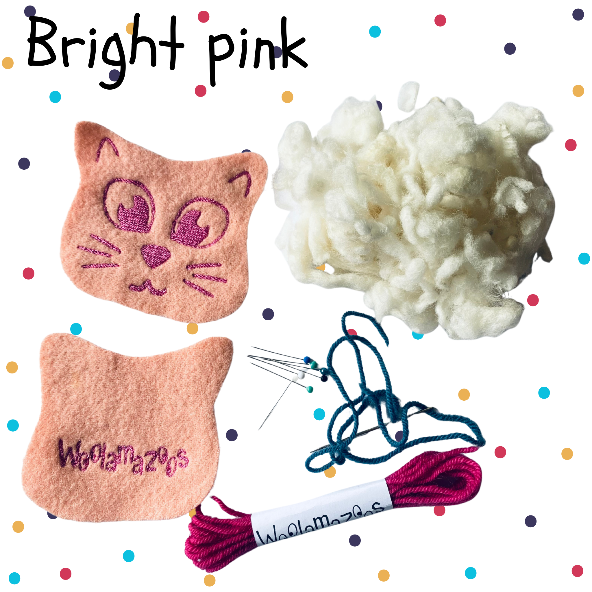 Minimazoo Cat Kit Keychain