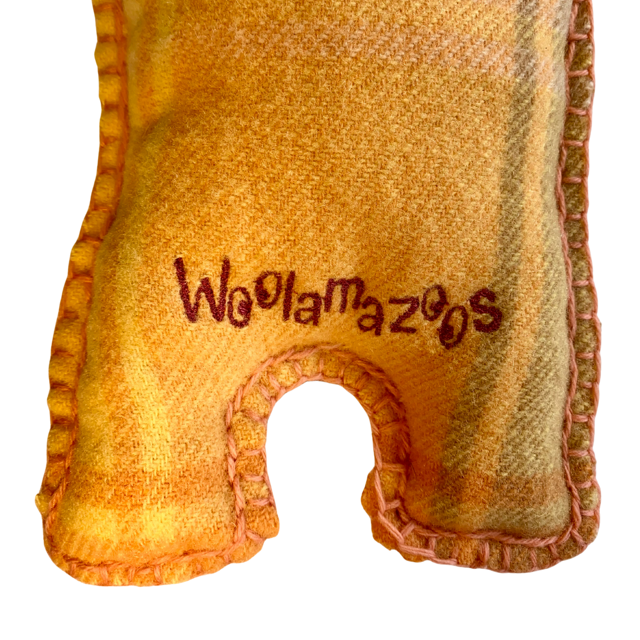 Aliamazoo orange with long maroon hair