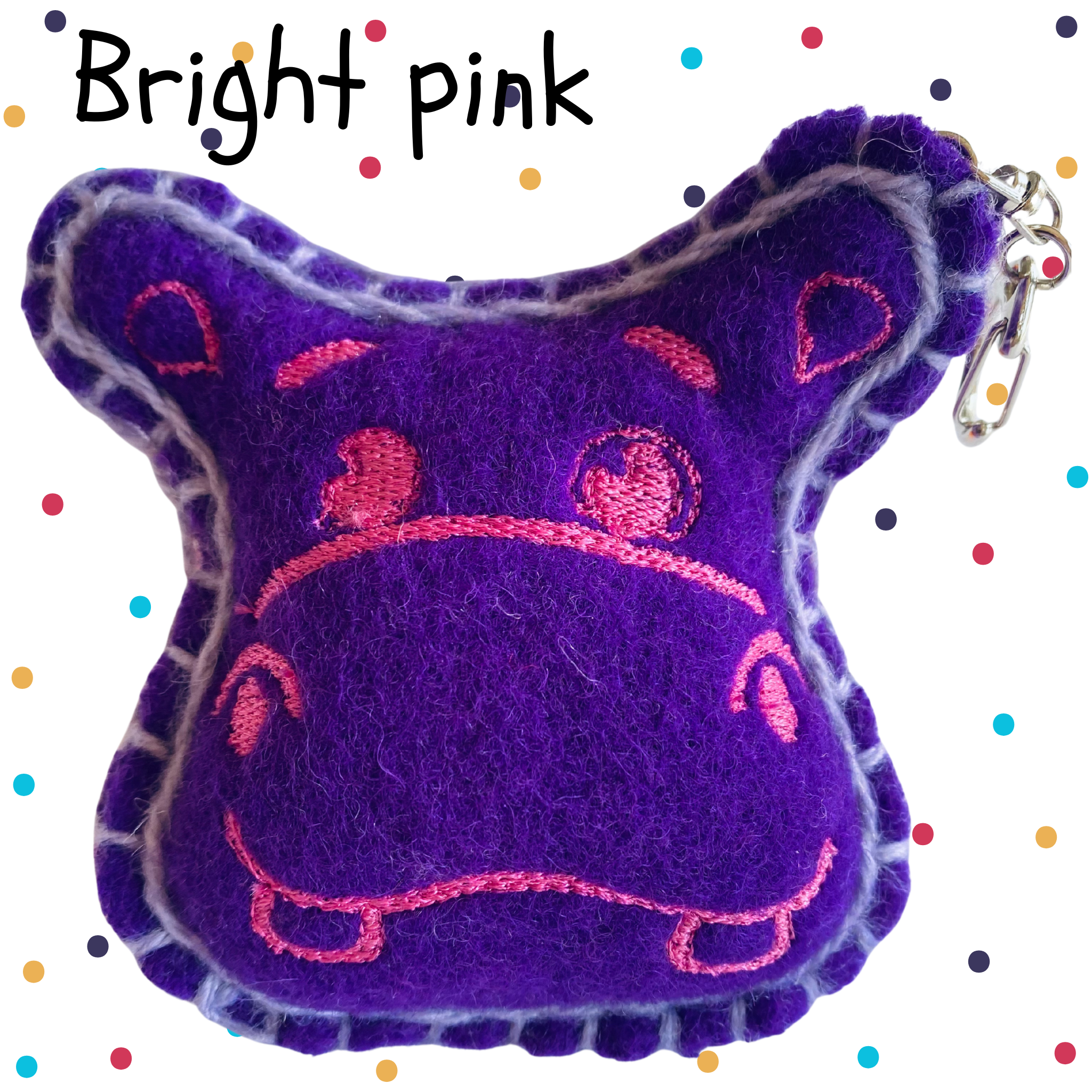 Minimazoo Hippo Keychain