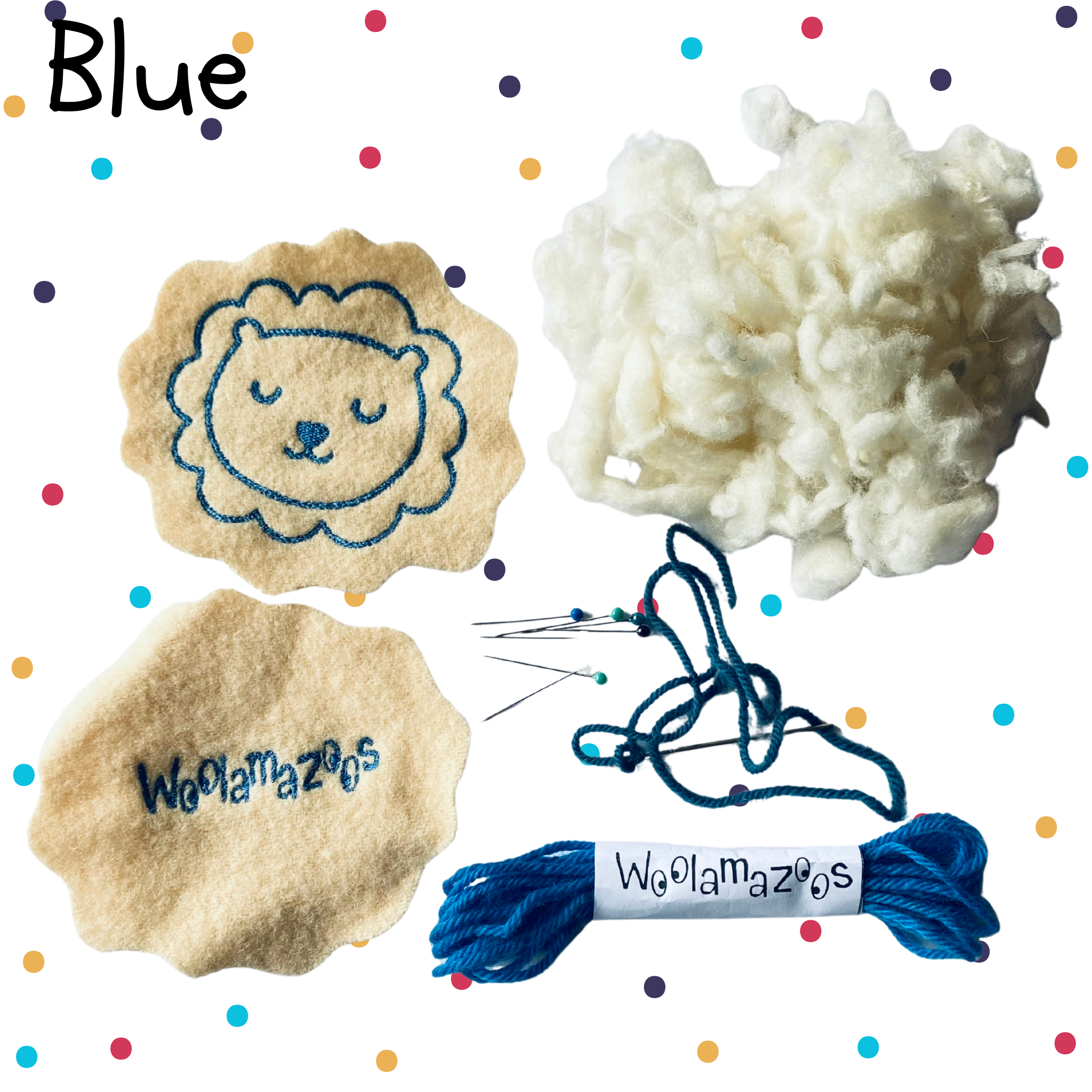 Minimazoo Lion Kit Keychain