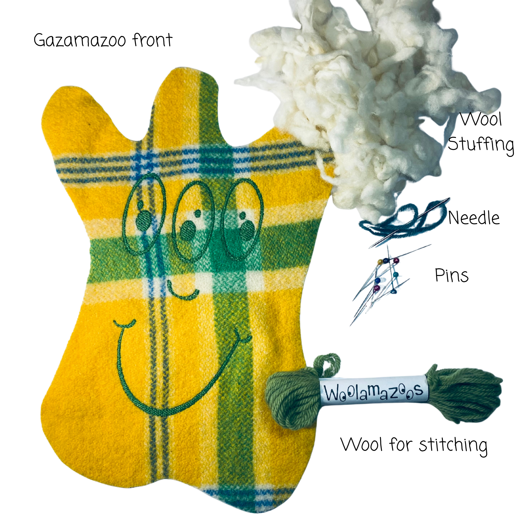Gazamazoo kit yellow & green