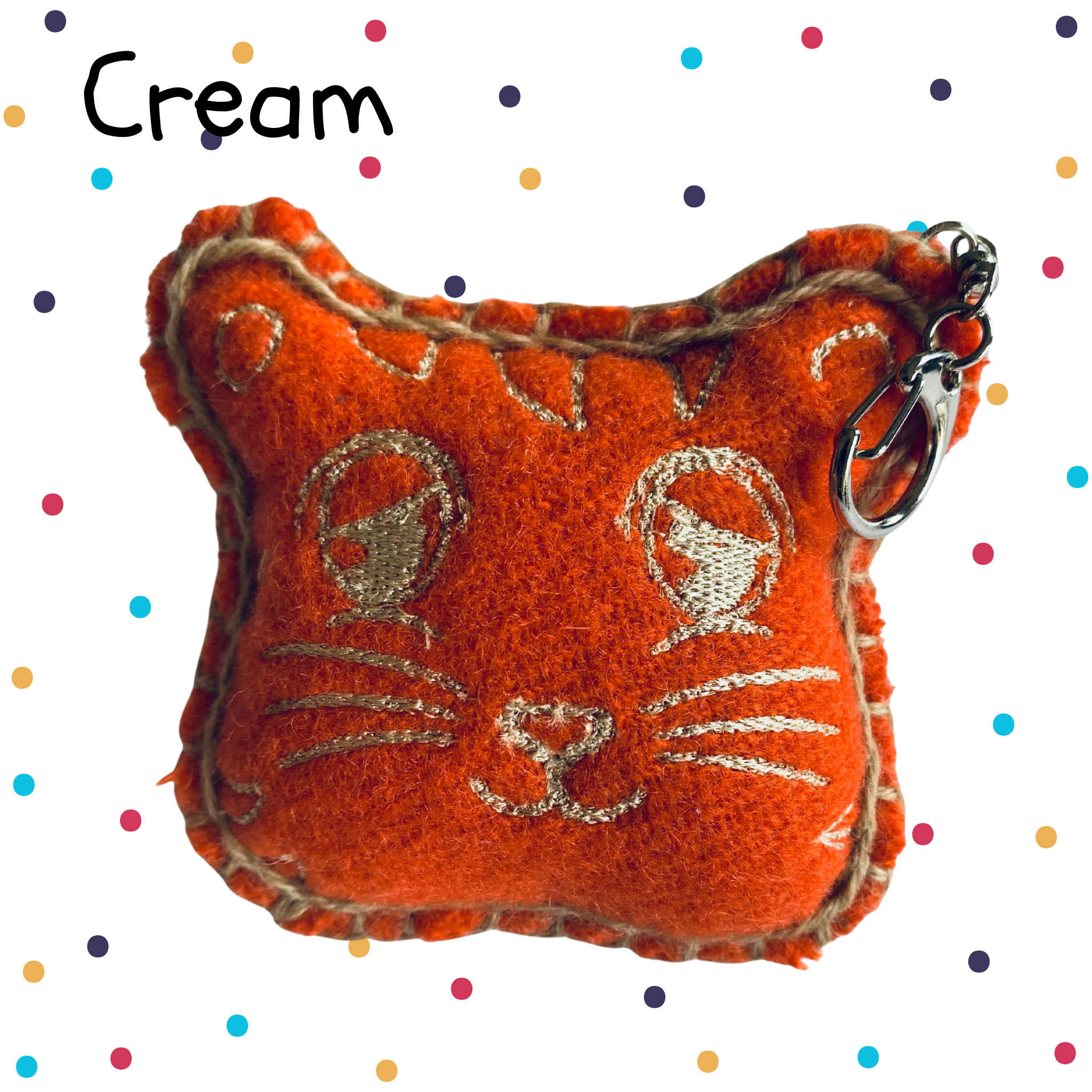 Minimazoo Tiger Keychain