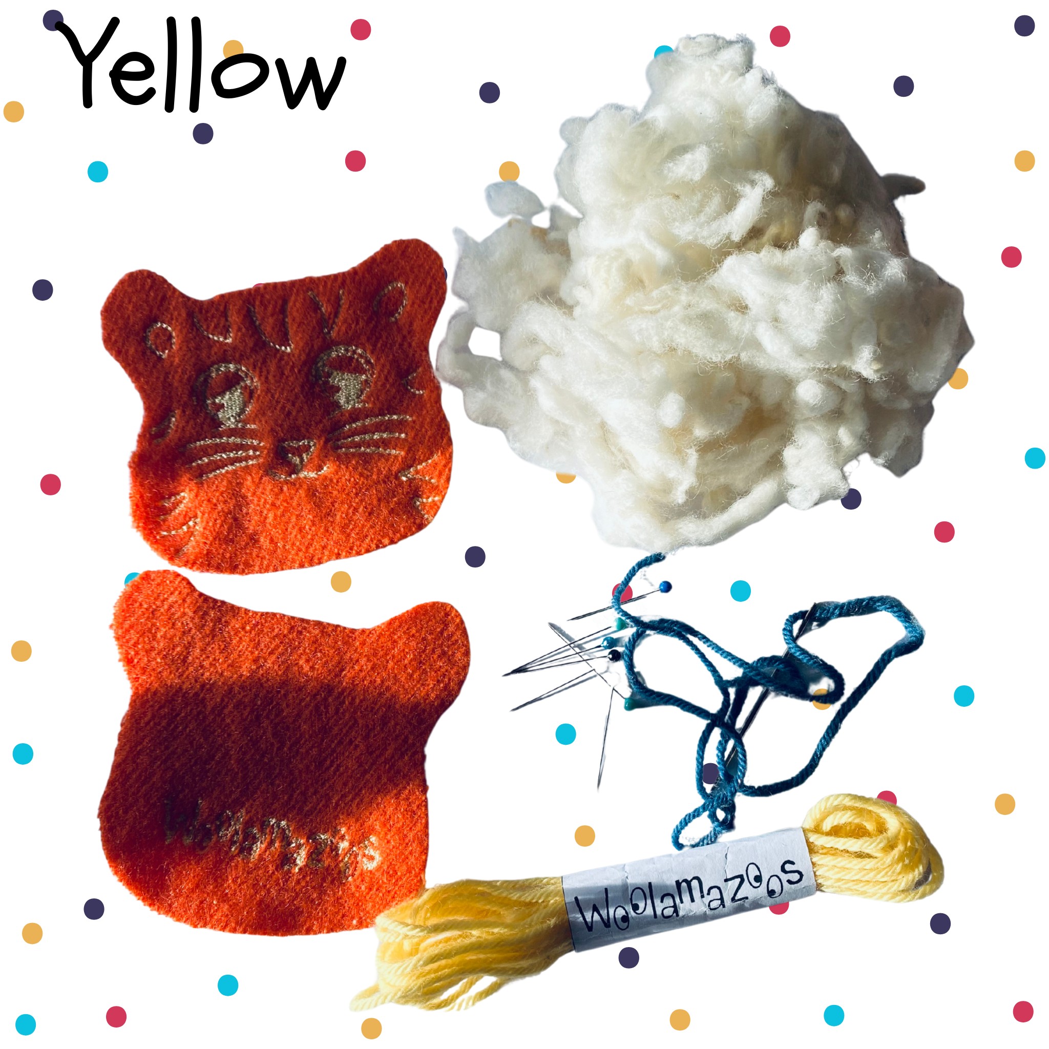 Minimazoo Tiger Kit Keychain