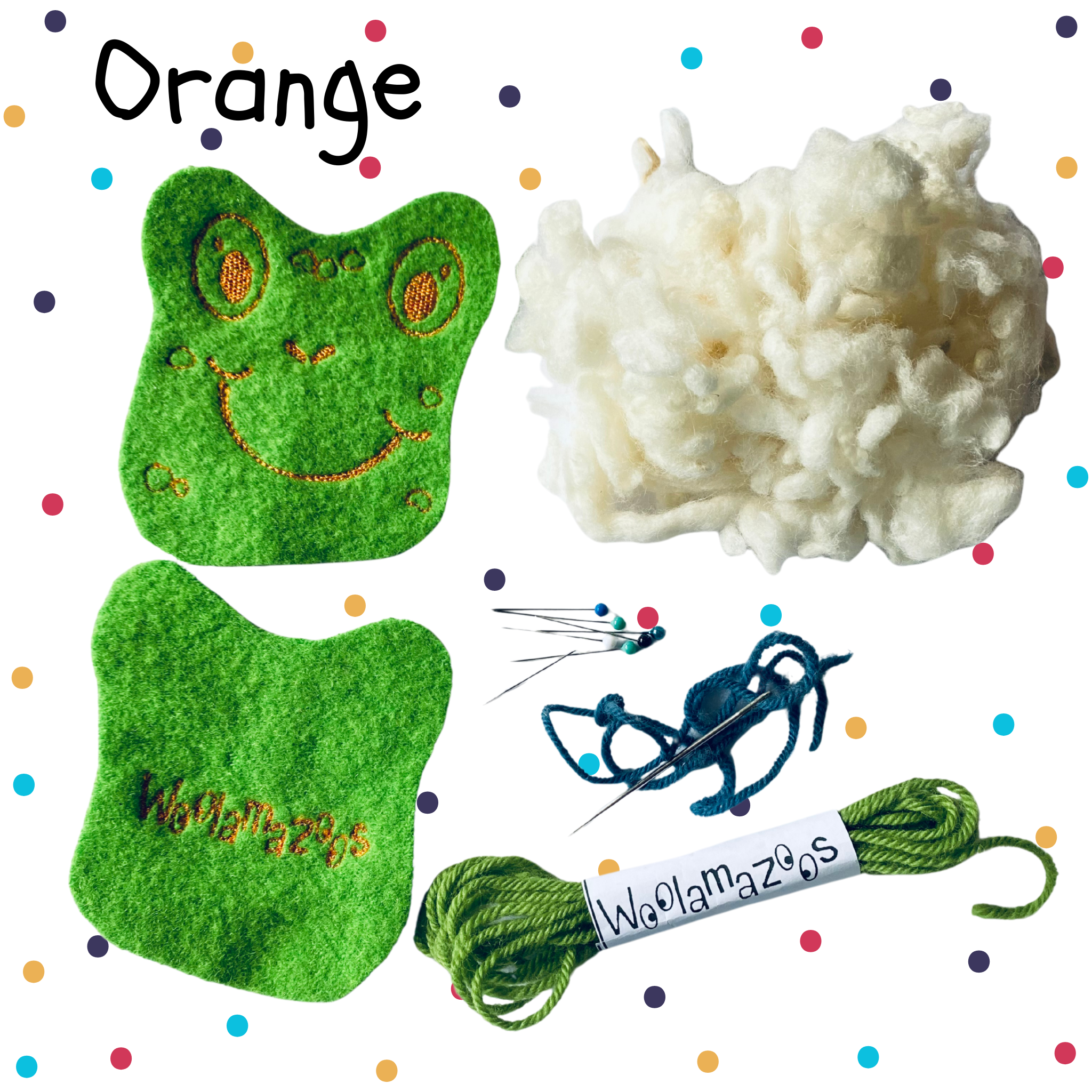 Minimazoo Frog Kit Keychain