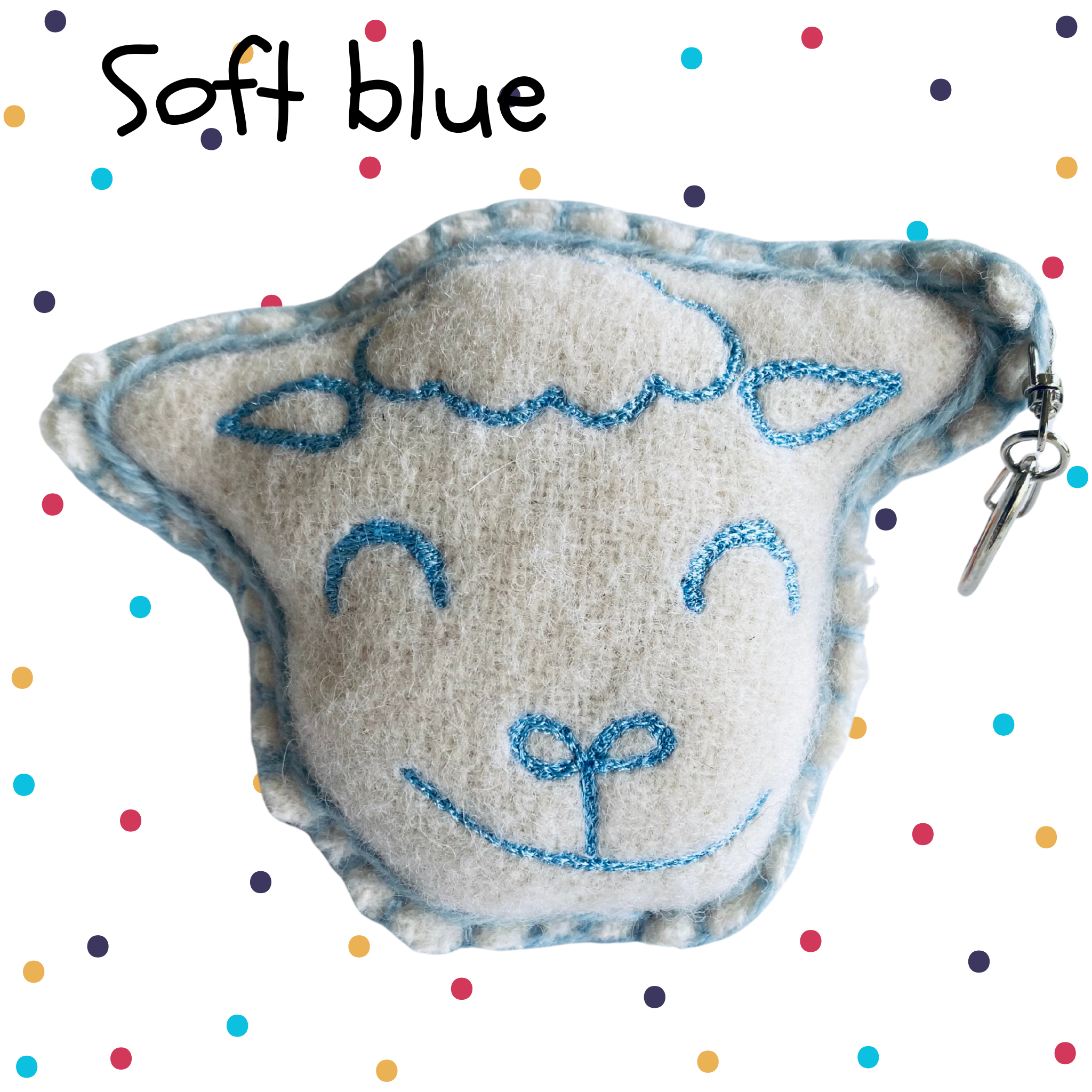 Minimazoo Lamb Keychain