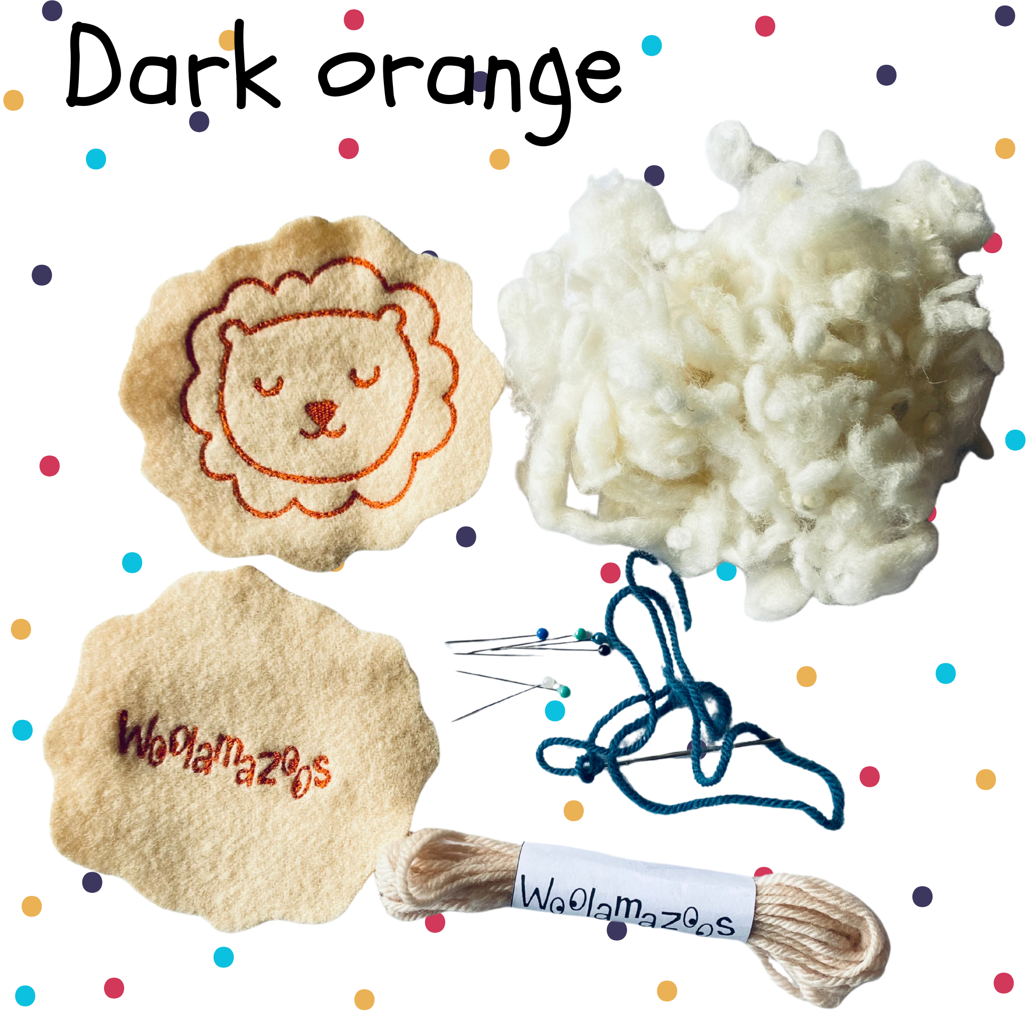 Minimazoo Lion Kit Keychain