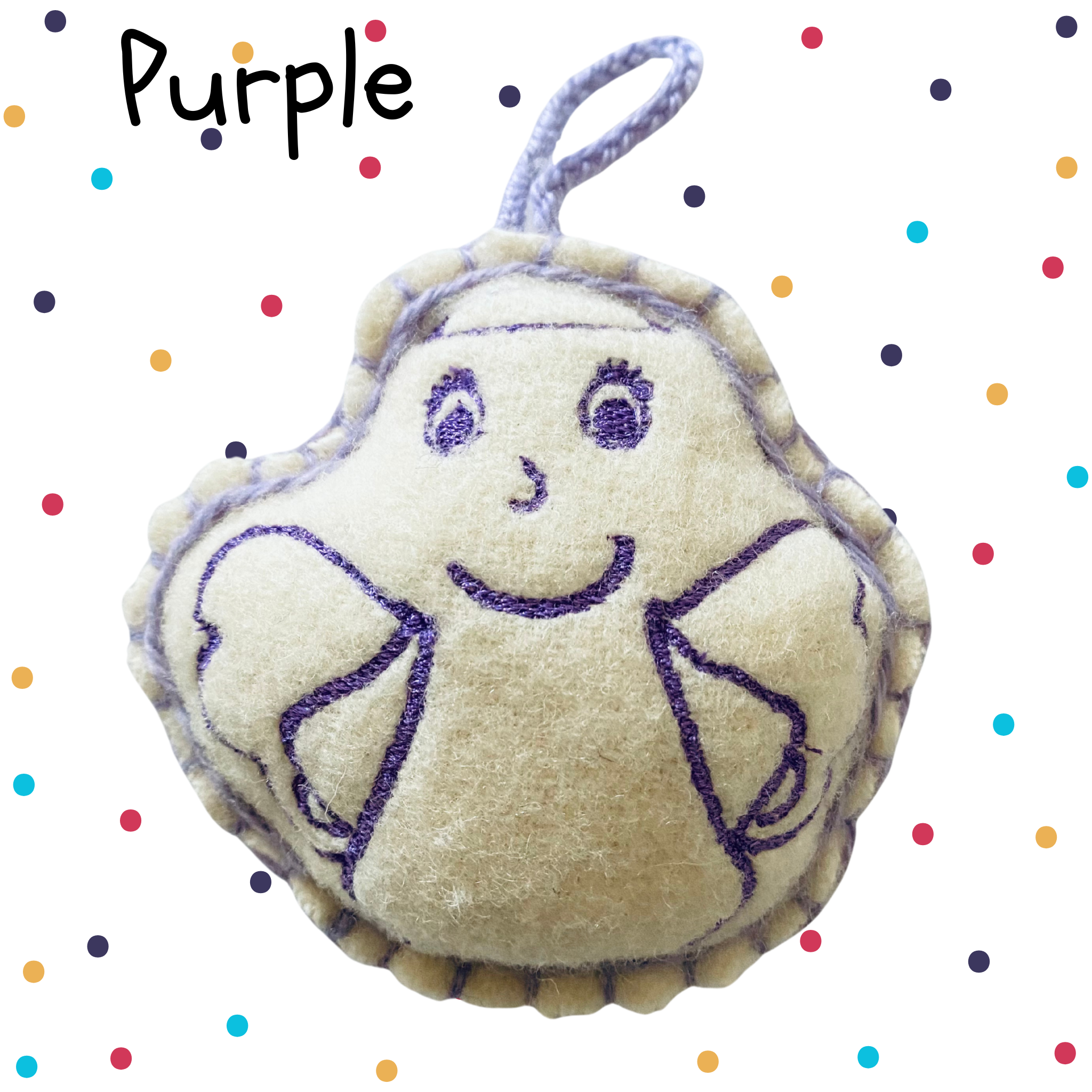 Minimazoo Christmas Angel Keychain