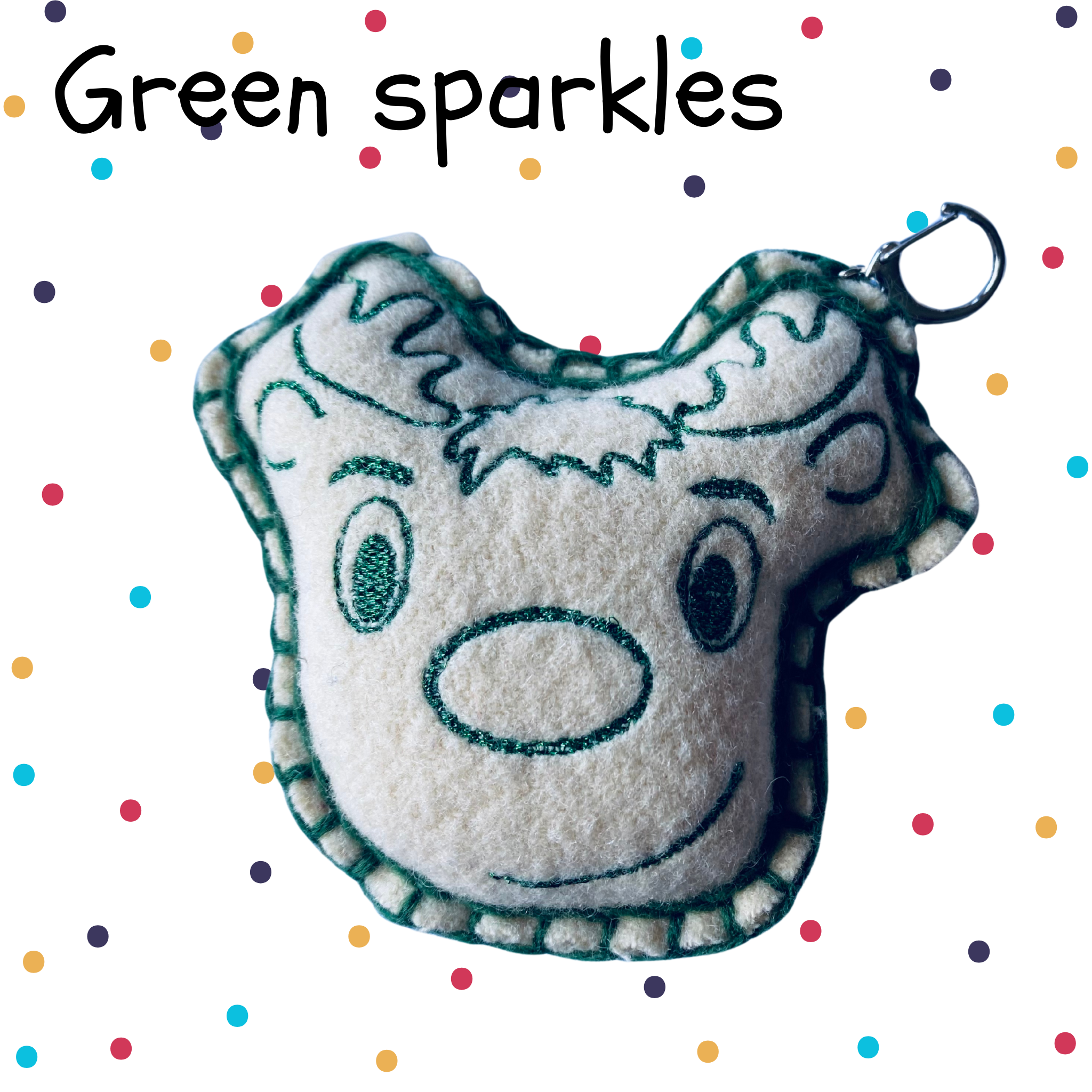 Minimazoo Christmas Reindeer Keychain