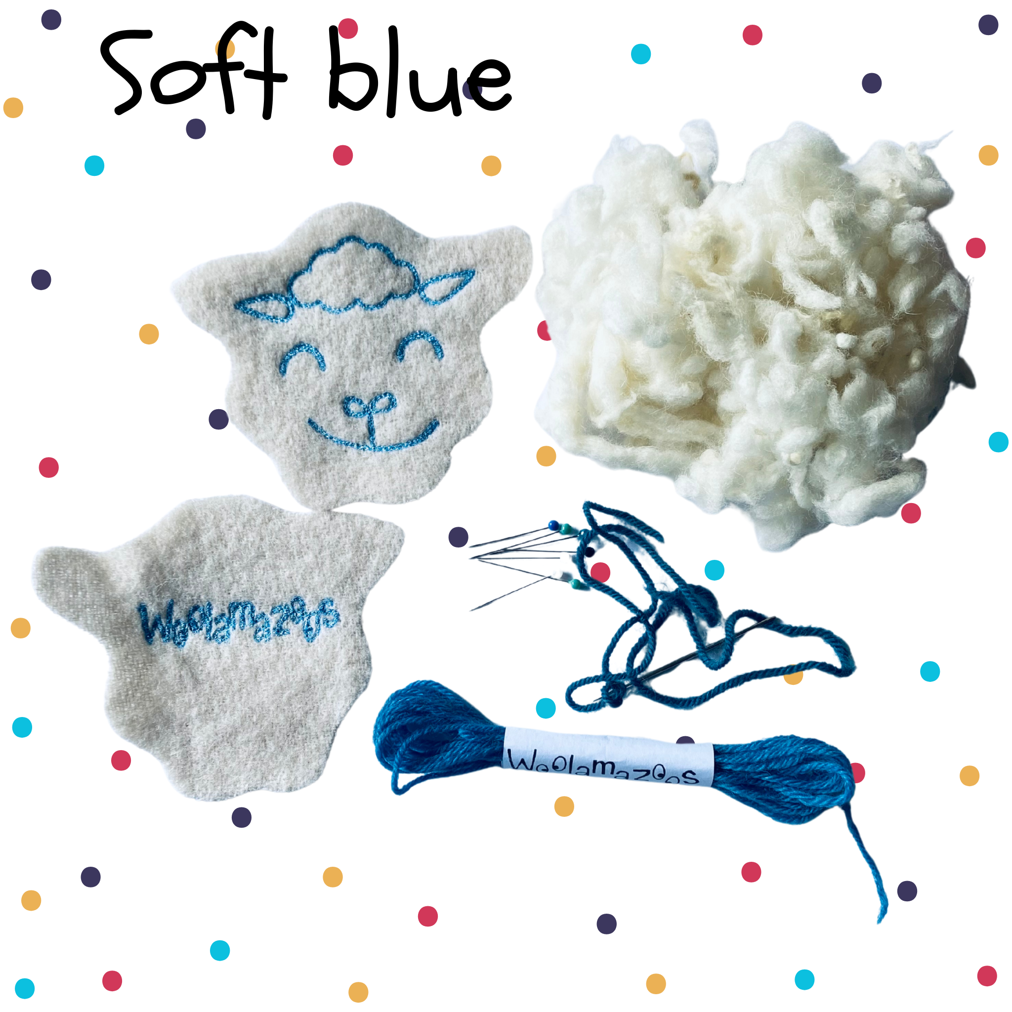 Minimazoo Lamb Kit Keychain