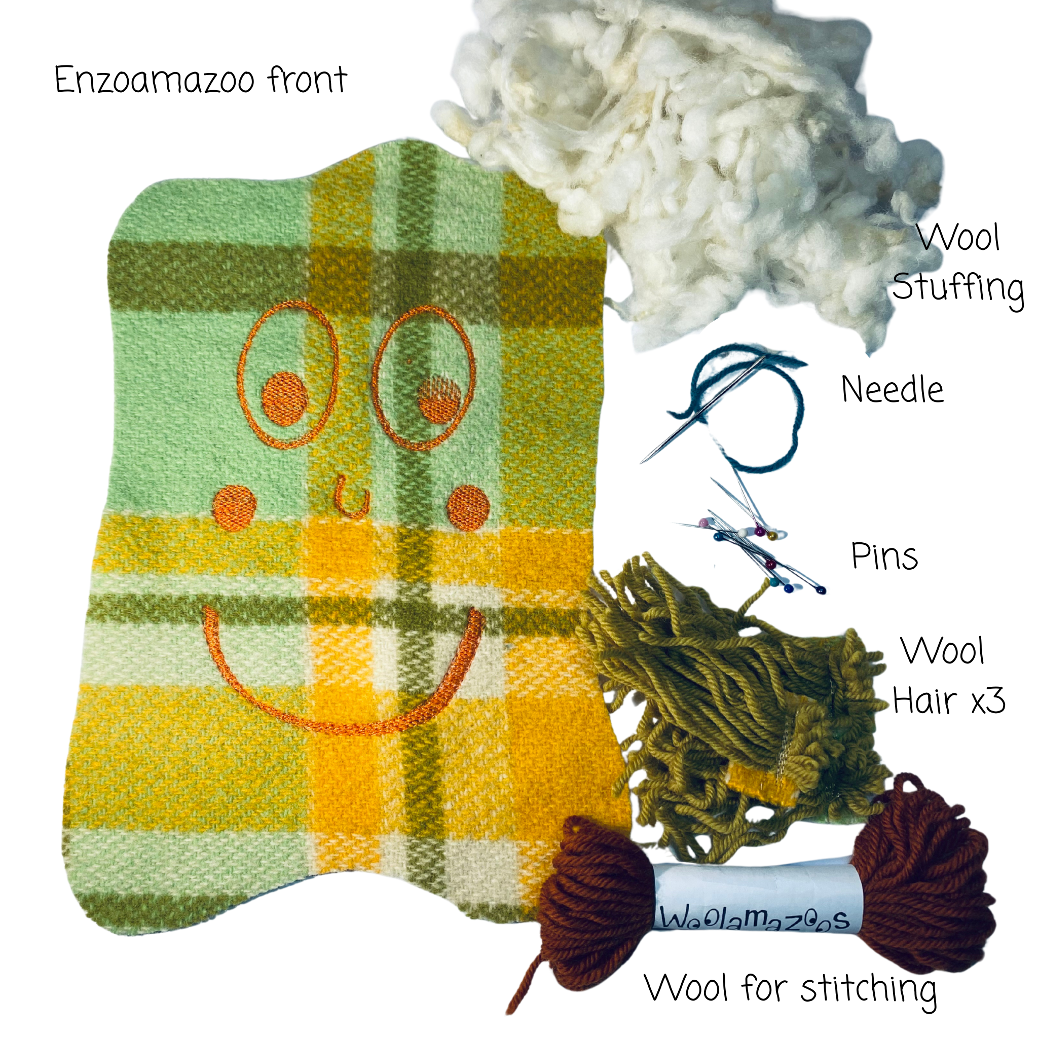 Enzoamazoo kit green with green hair
