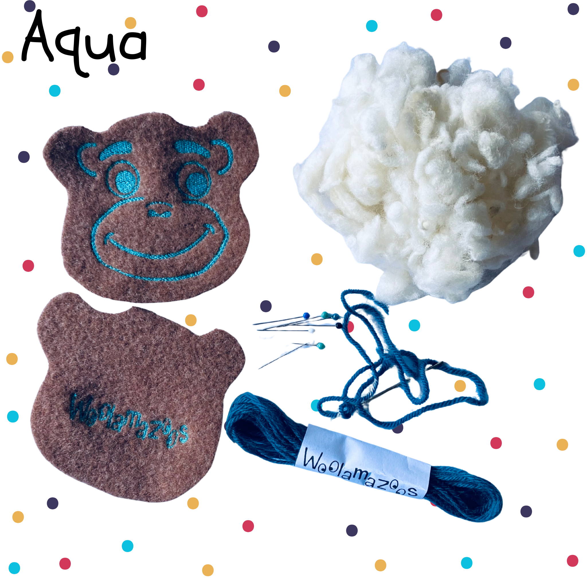 Minimazoo Monkey Kit Keychain