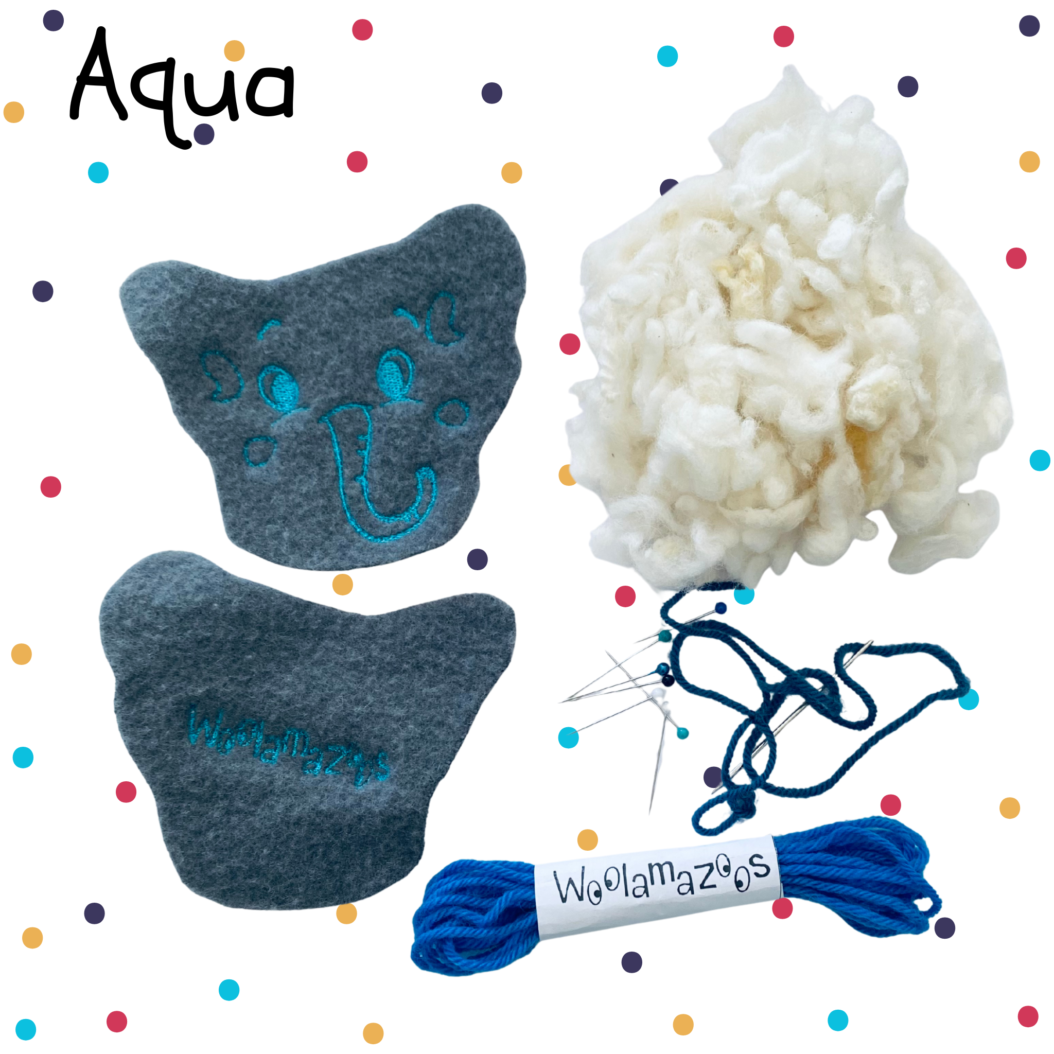 Minimazoo Elephant Kit Keychain