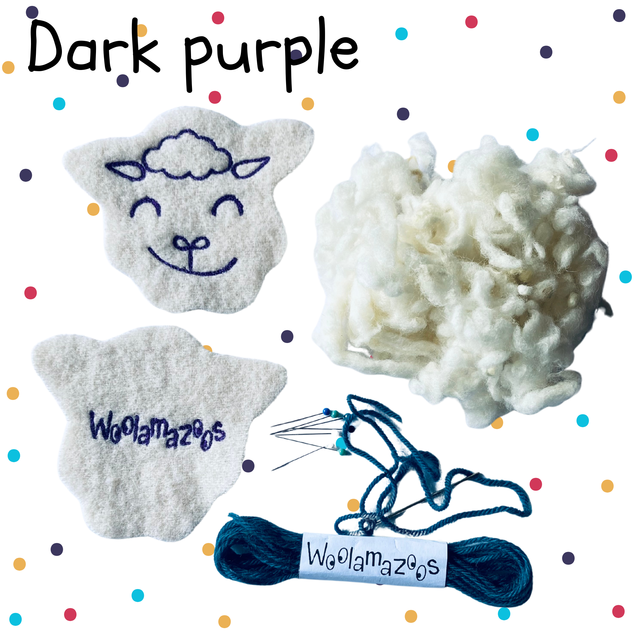 Minimazoo Lamb Kit Keychain