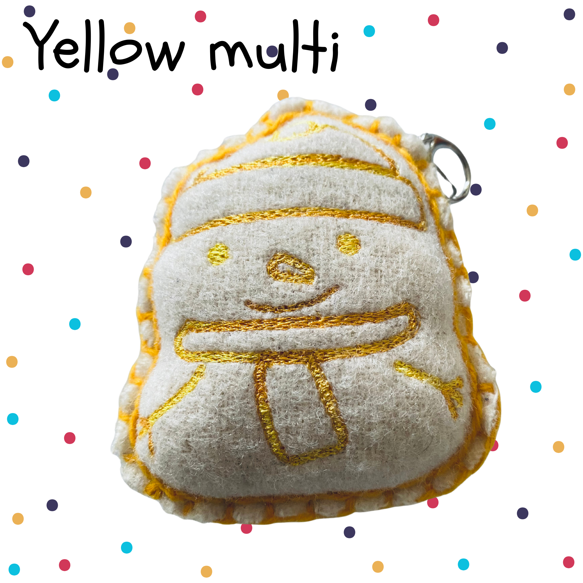 Minimazoo Snow Person Keychain