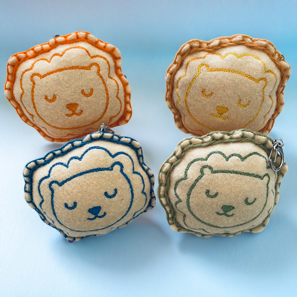 Minimazoo Lion Keychain