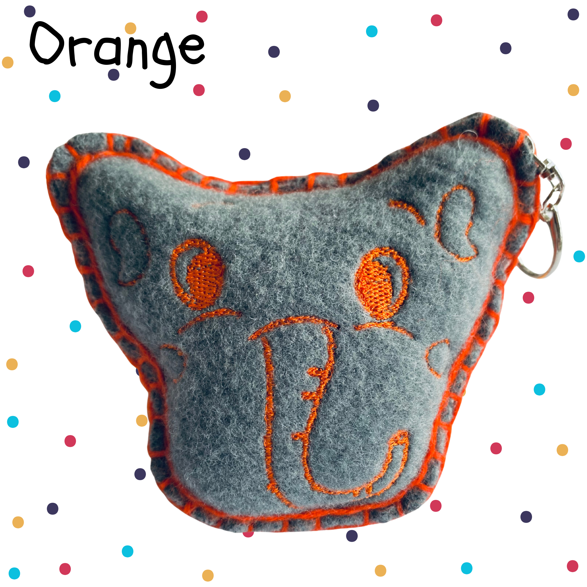 Minimazoo Elephant Keychain