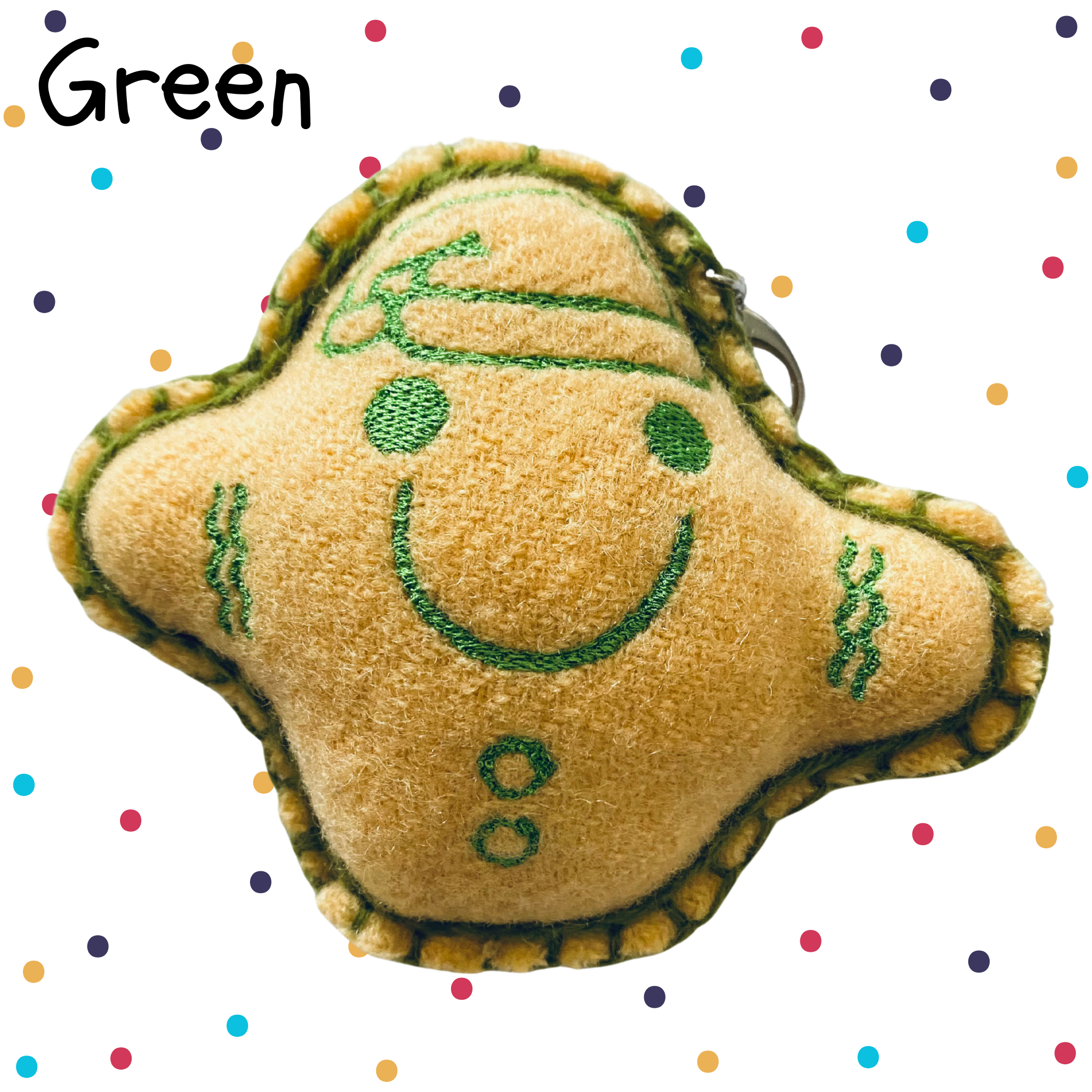 Minimazoo Gingerbread Person Keychain