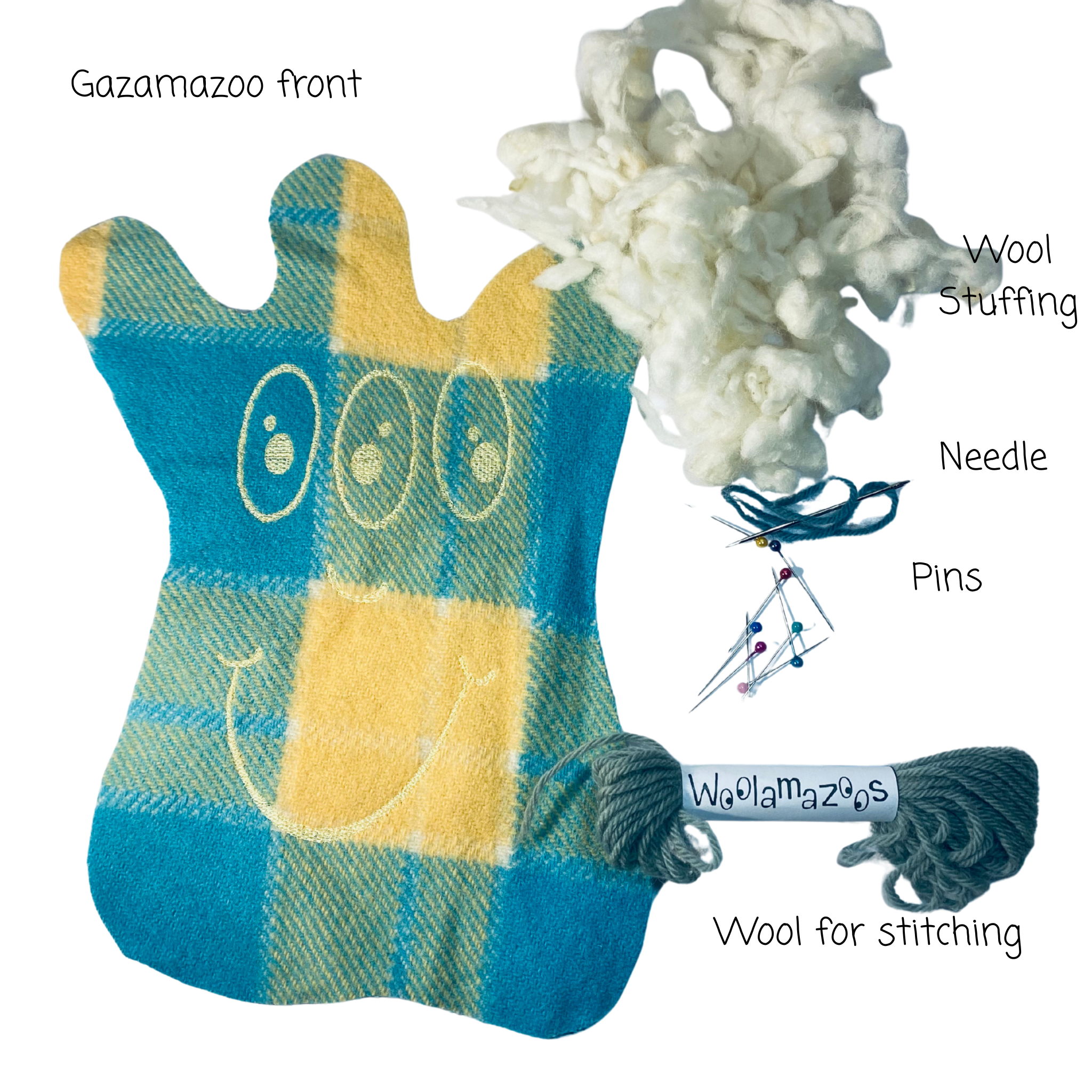 Gazamazoo kit blue & yellow