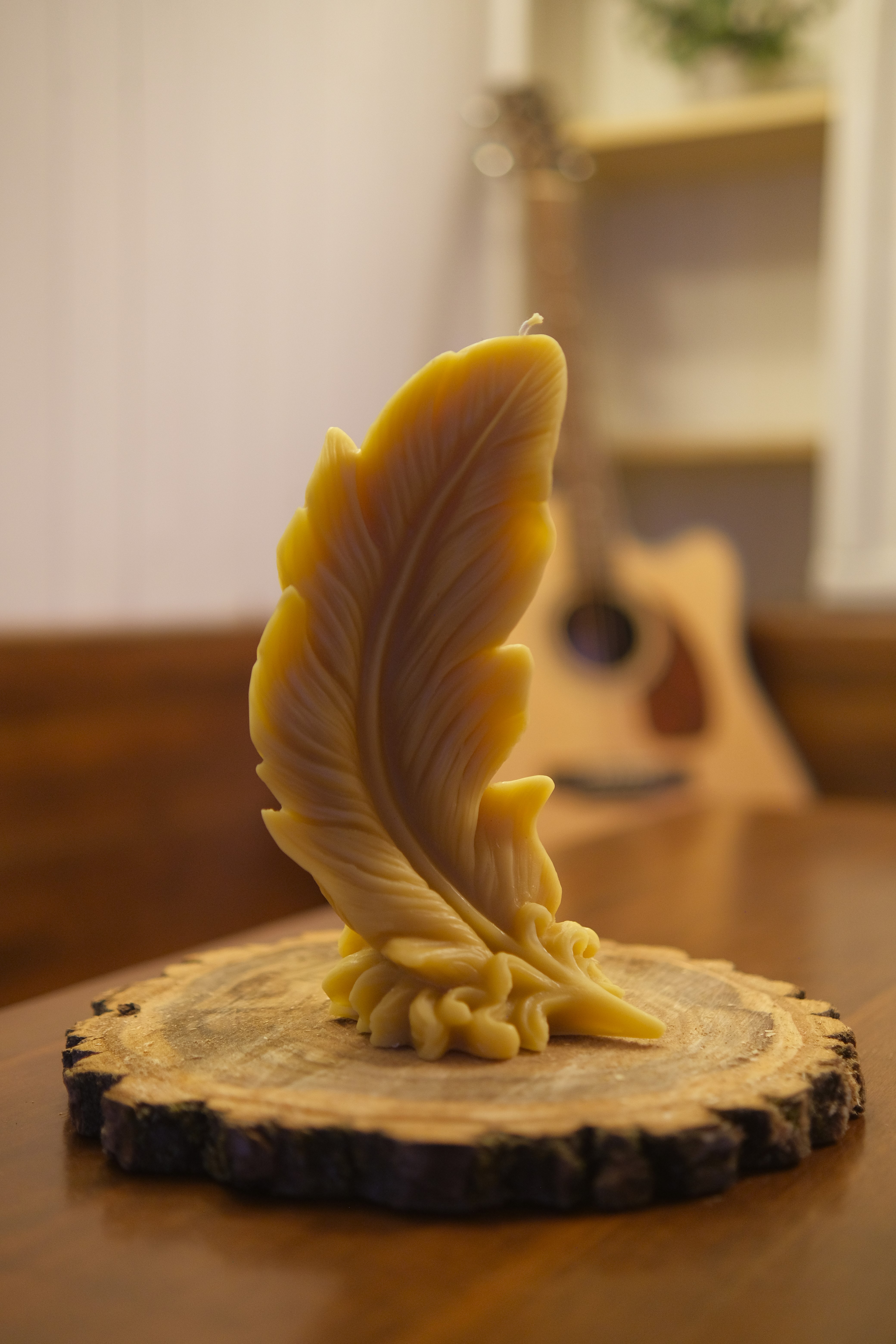 Large Yellow Feather