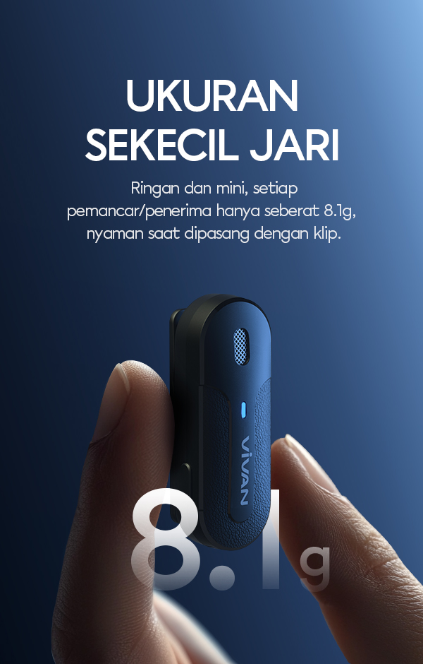 Microphone Wireless VWA-M8