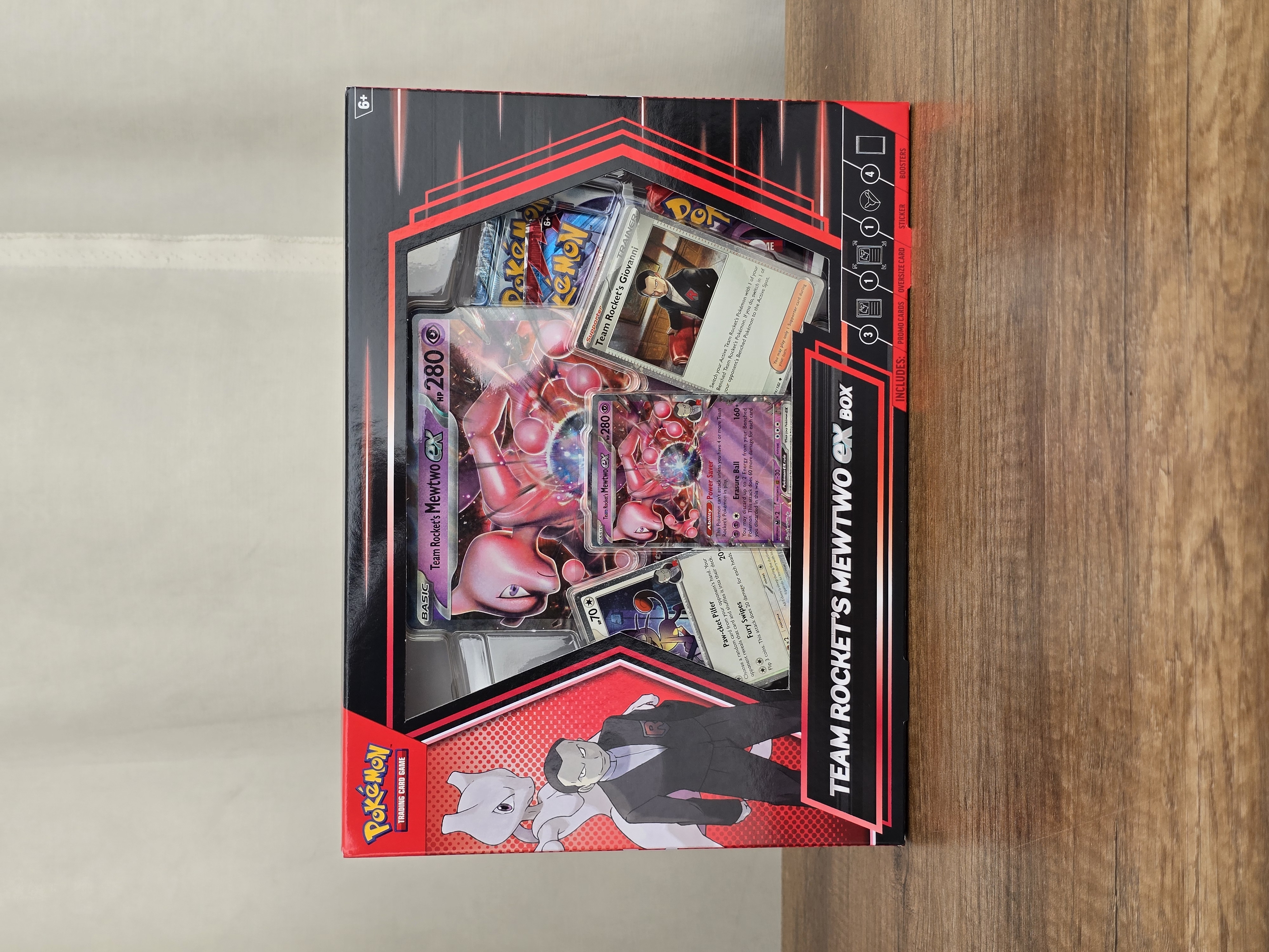 Pokémon TCG Team Rocket’s Mewtwo EX Box