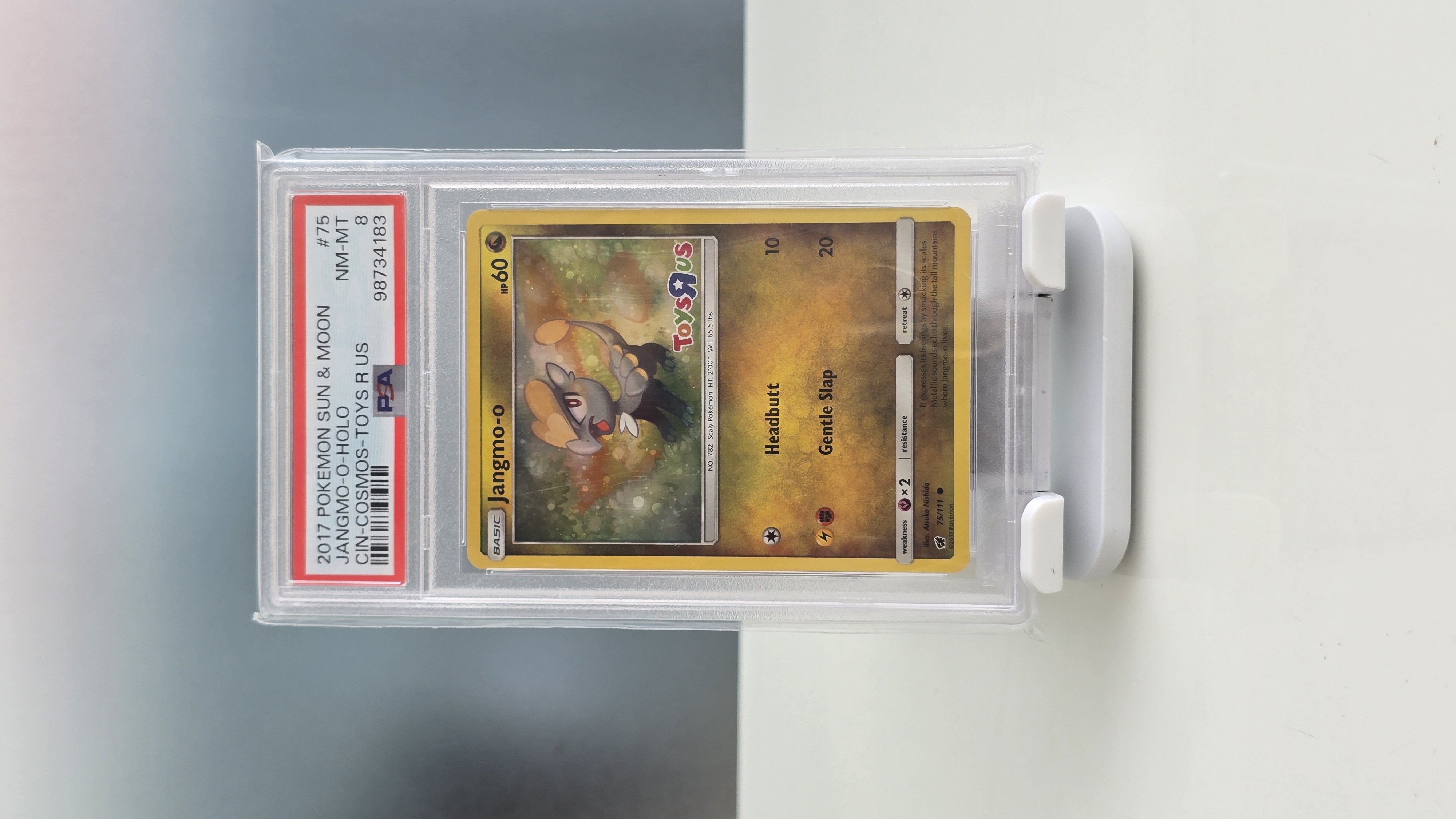 PSA 8 Jangmo-o Holo Sun & Moon 2017