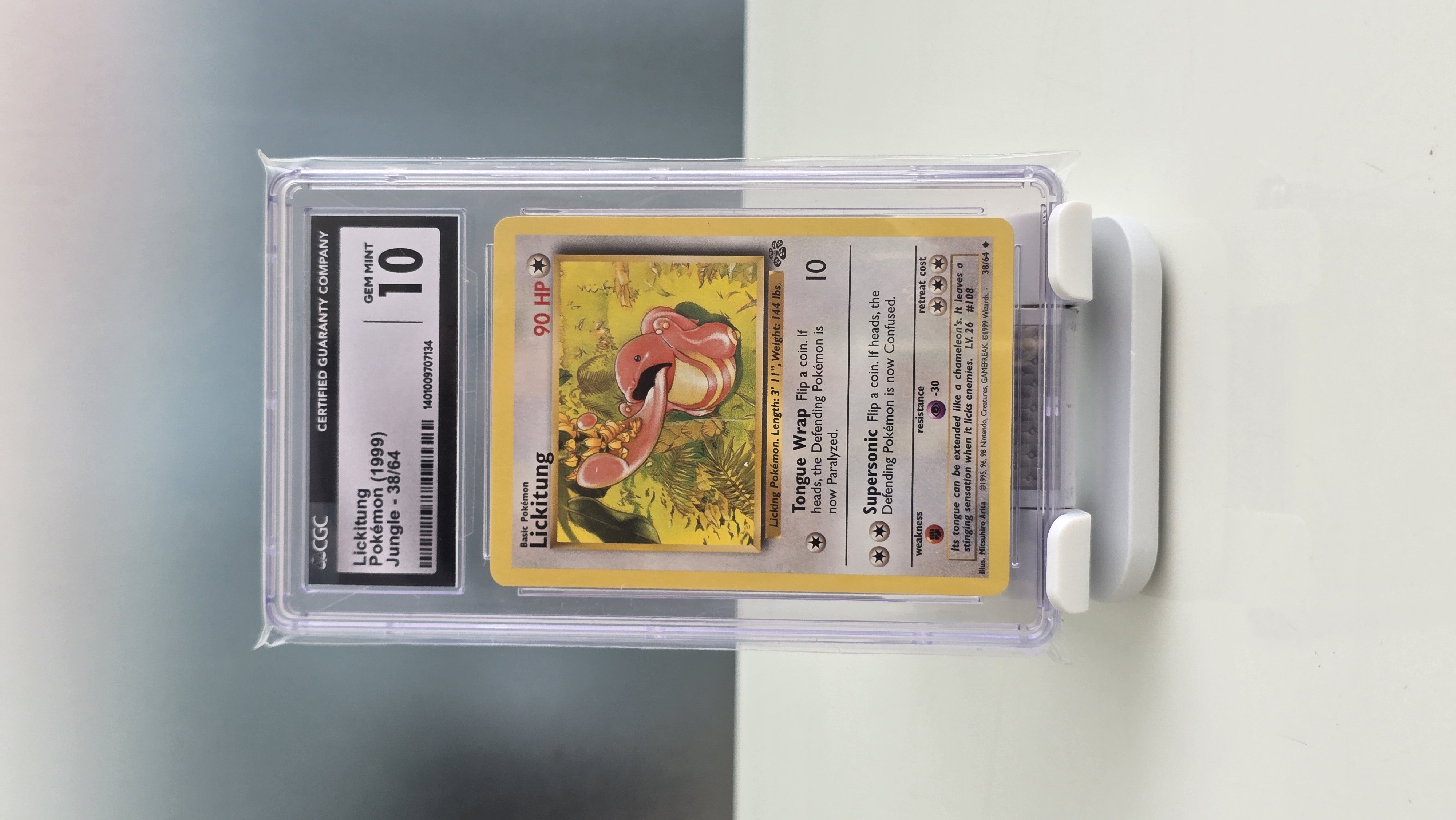 CGC 10 Lickitung - Jungle Set 1999