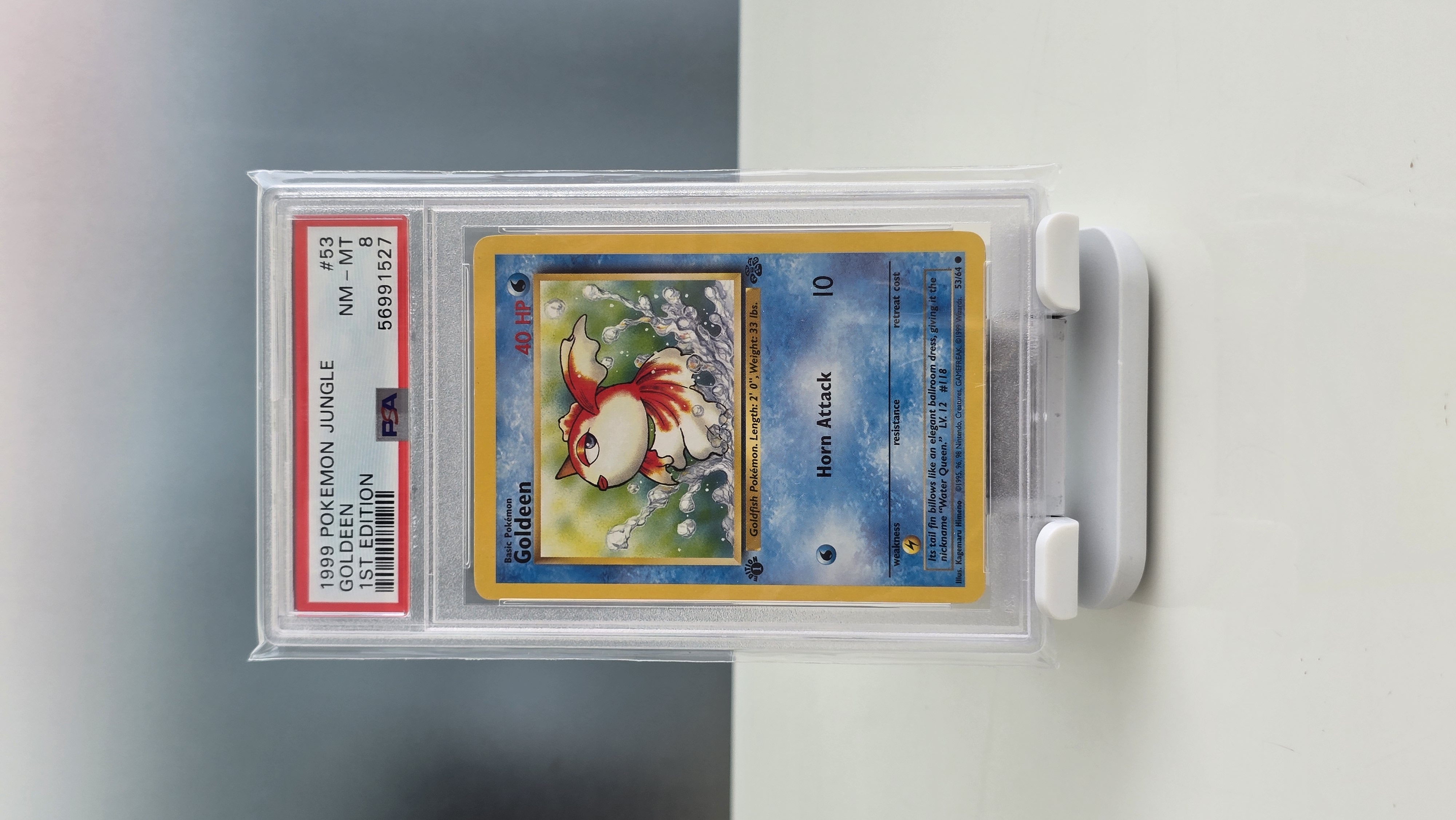 PSA 8 Golden Pokémon Jungle 1st edition 1999