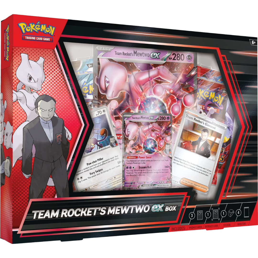 Team Rocket's Mewtwo EX Box