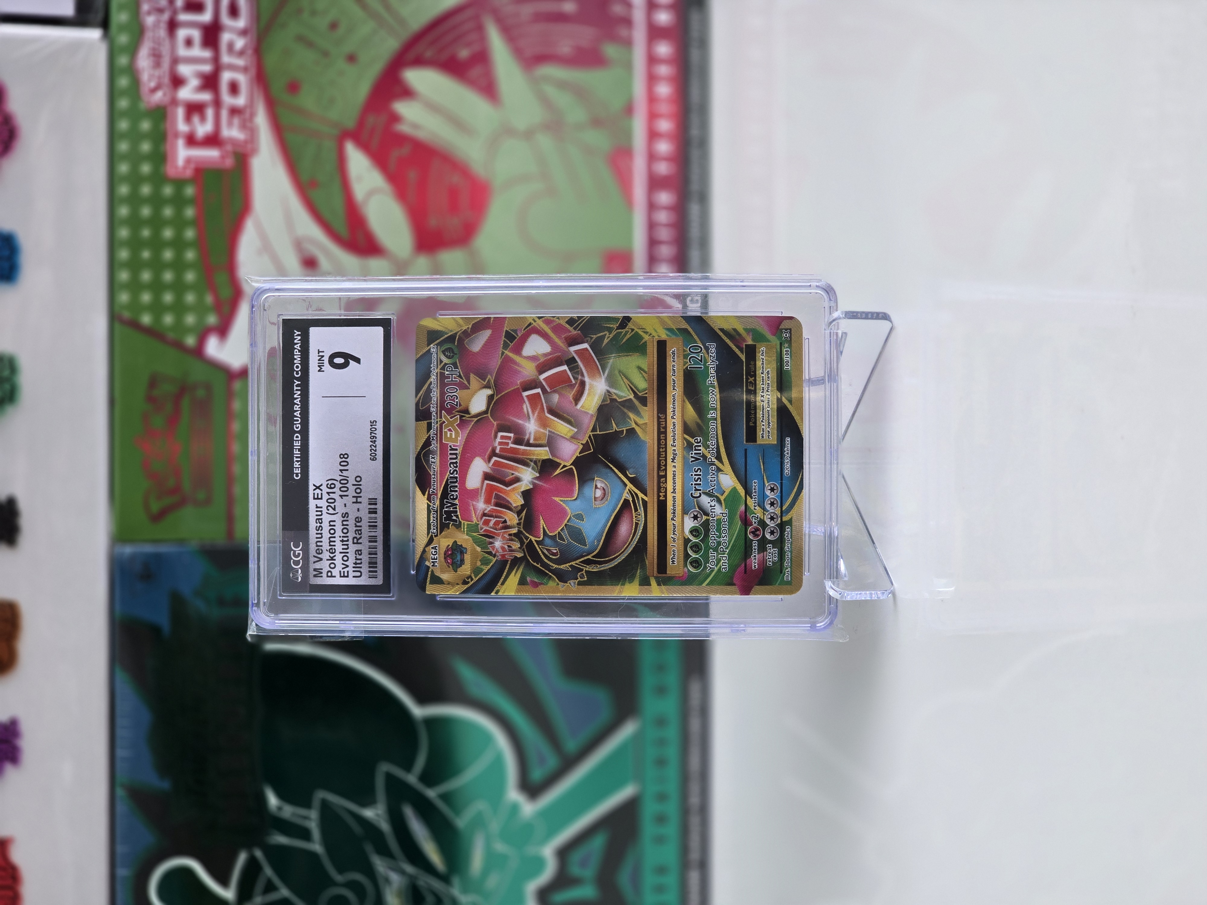 CGC 9 M Venusaur EX Evolutions Ultra Rare - Holo 2016