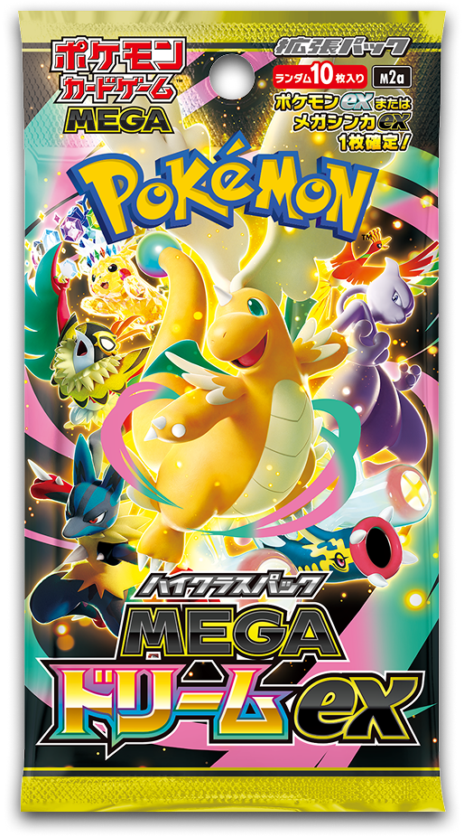 MEGA Dream ex booster box Japanese Pokemon Card M2a