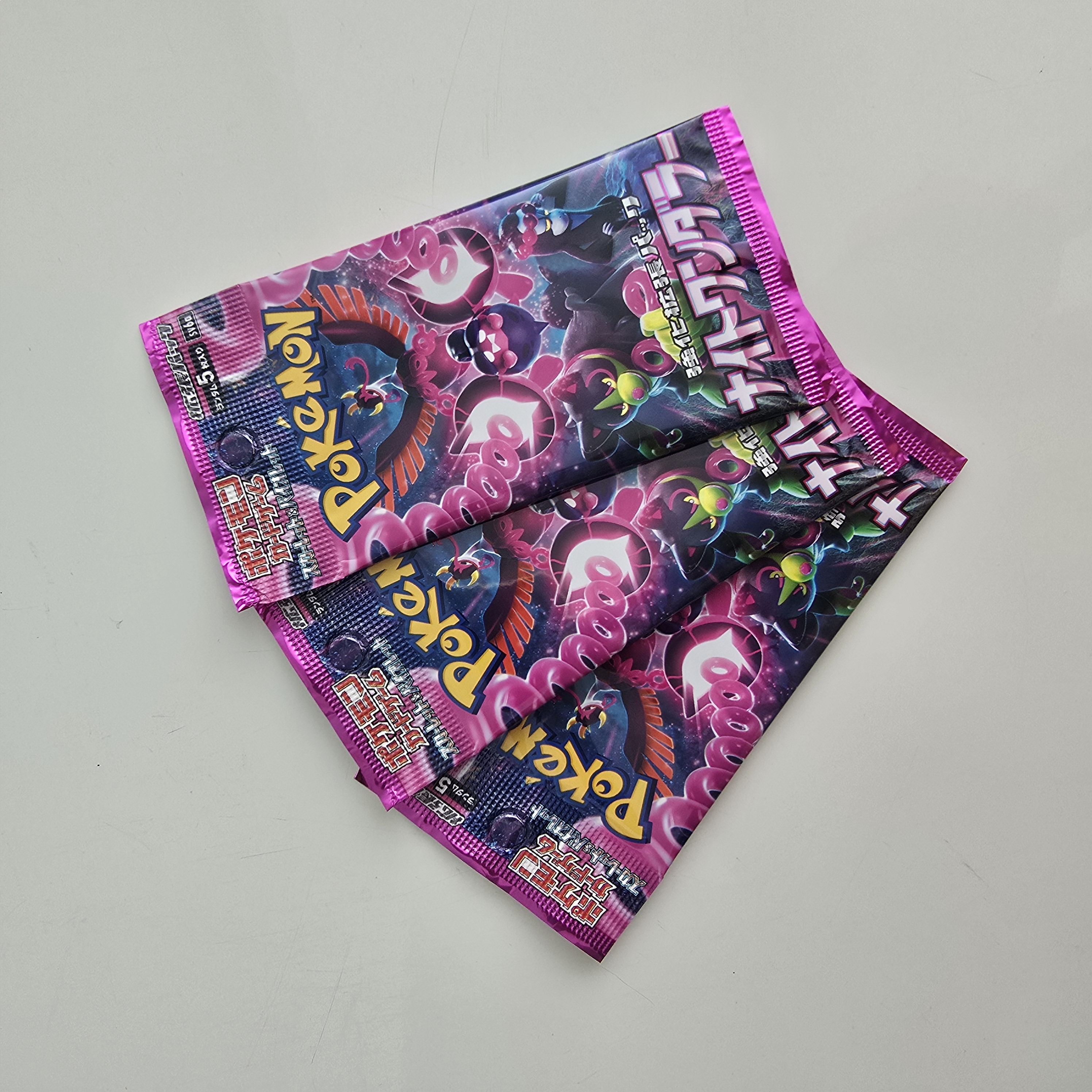 Pokemon TCG Scarlet & Violet Strengthening Expansion Pack Night Wanderer (Set of 3 Packs)