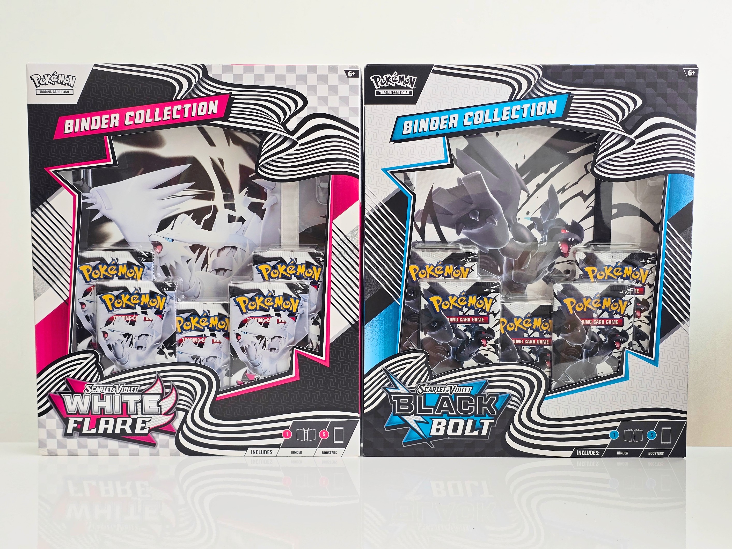 Black Bolt & White Flare Binder Collection (English)