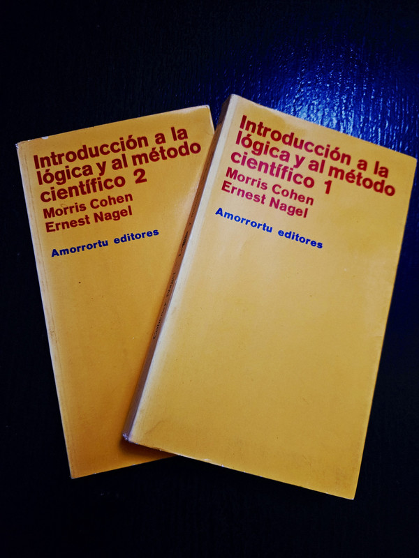 Introducción a la lógica y al método científico (Volúmenes 1 y 2)
