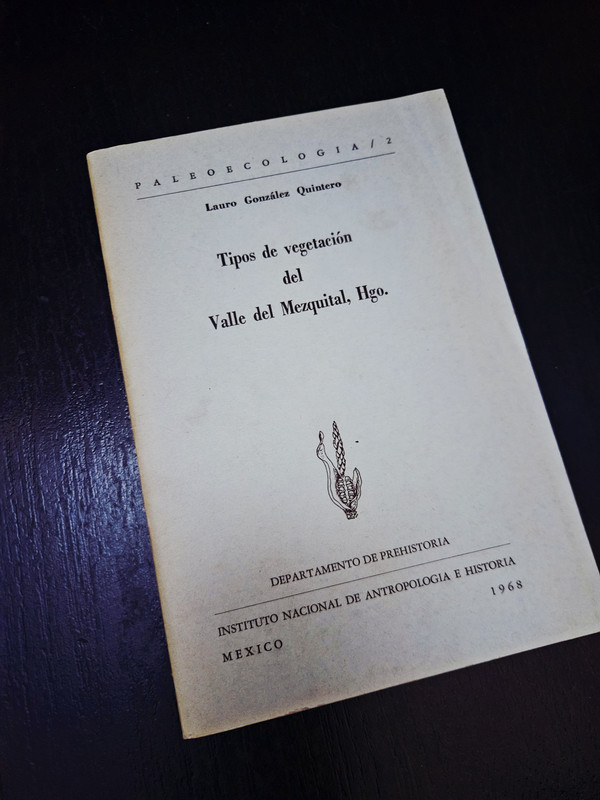 Tipos de vegetación del Valle del Mezquital, Hgo.