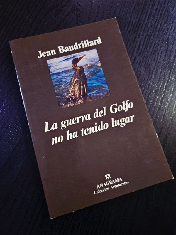 La guerra del Golfo no ha tenido lugar