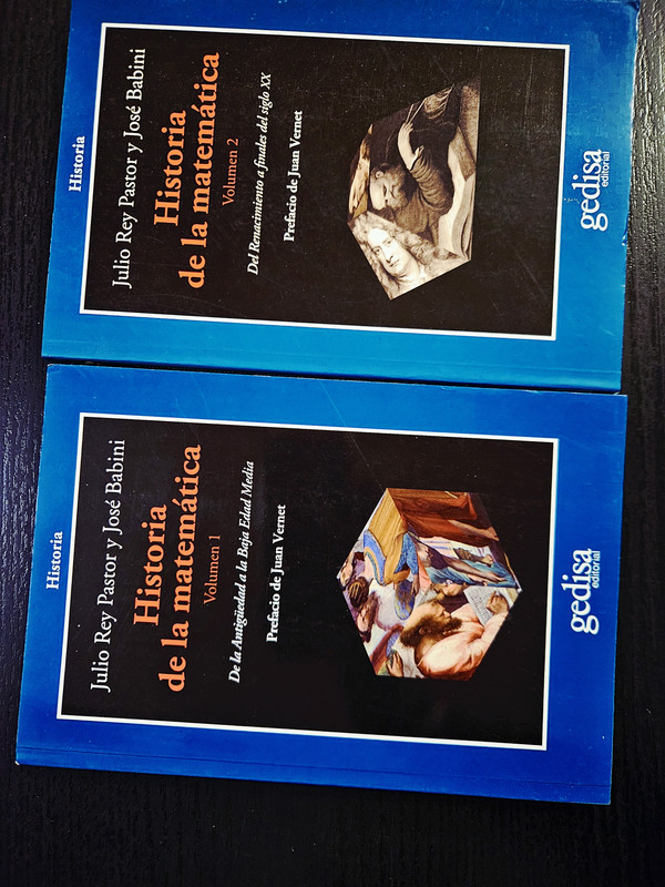 Historia de la matemática - Julio Rey Pastor y José Babini