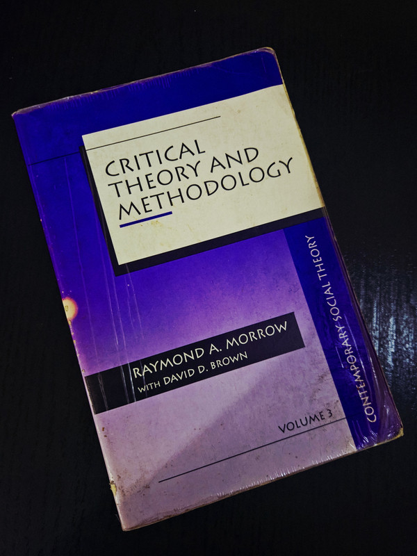 Critical Theory and Methodology