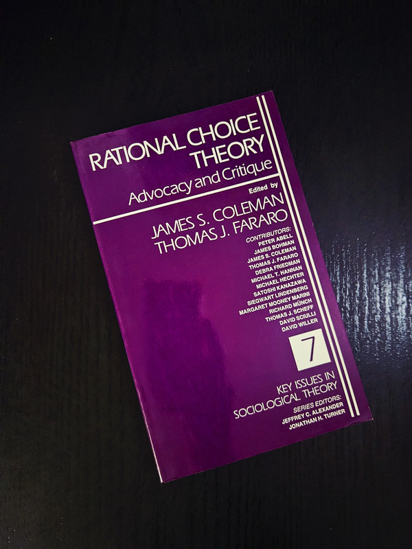 Teoría de la Elección Racional: Defensa y Crítica