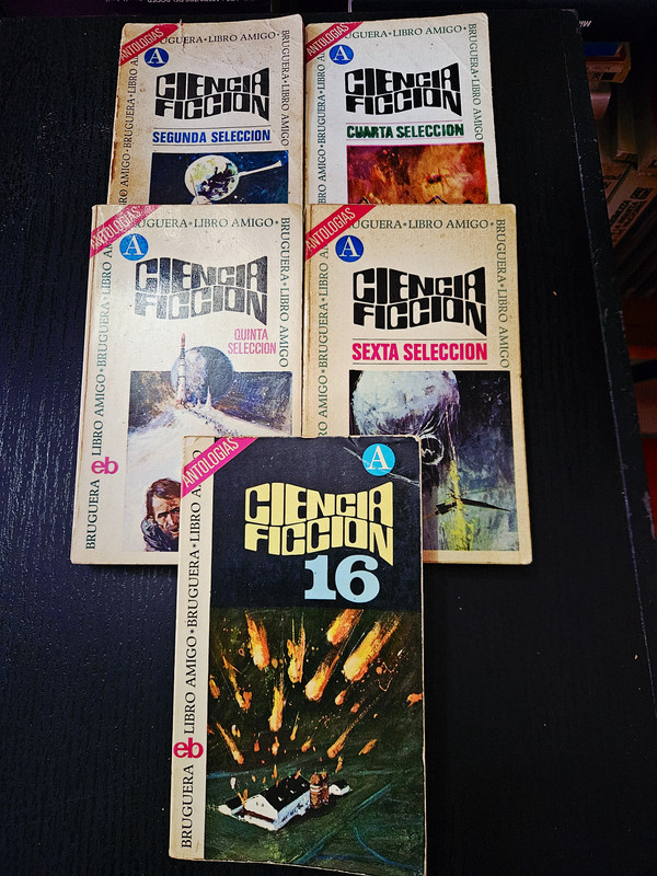 Colección de libros Ciencia Ficción Bruguera