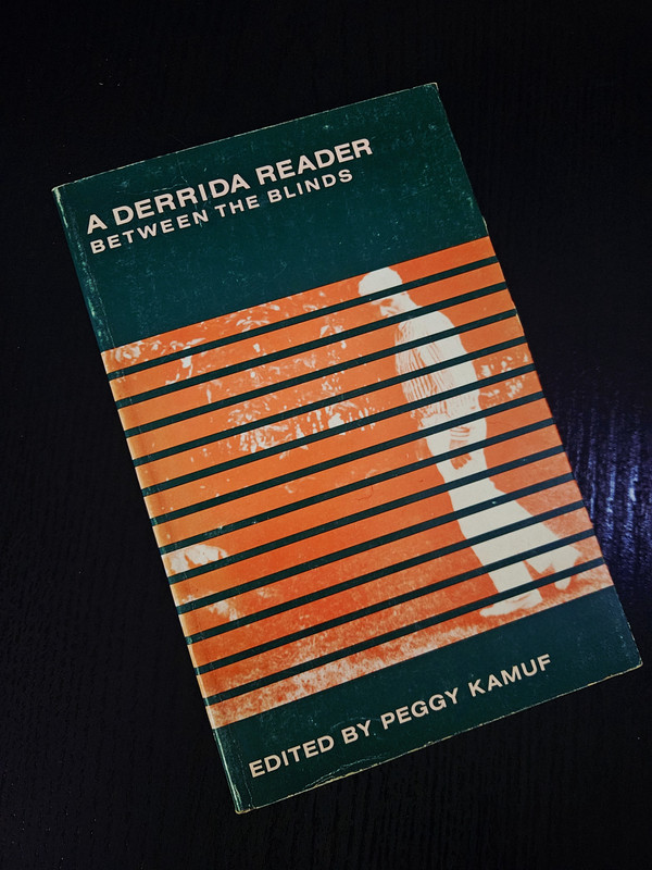 A Derrida Reader: Between the Blinds