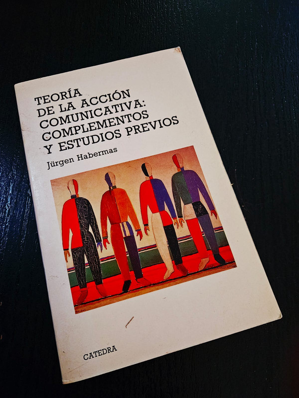 Teoría de la acción comunicativa: complementos y estudios previos