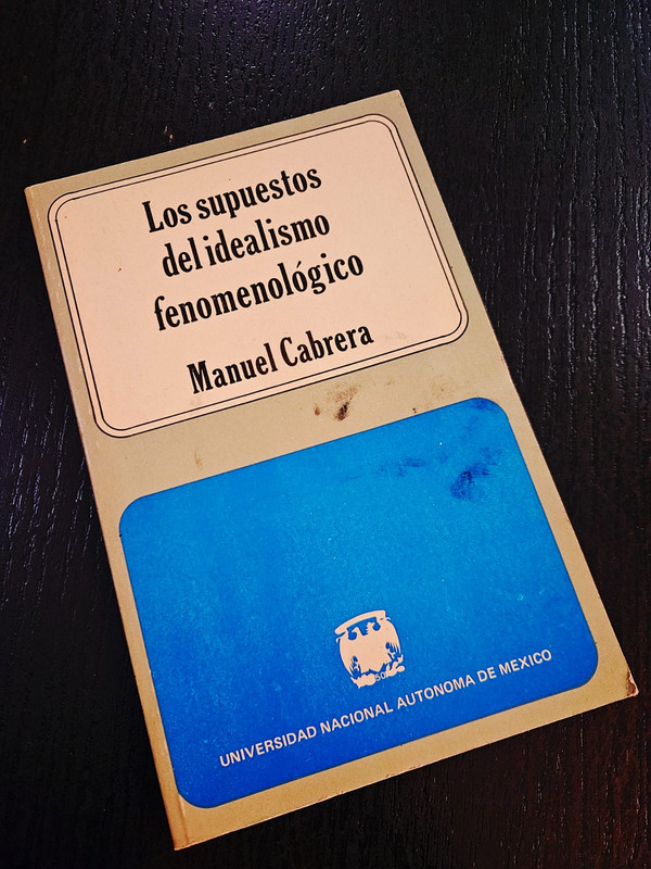 Los supuestos del idealismo fenomenológico