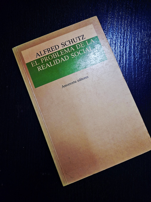 El problema de la realidad social